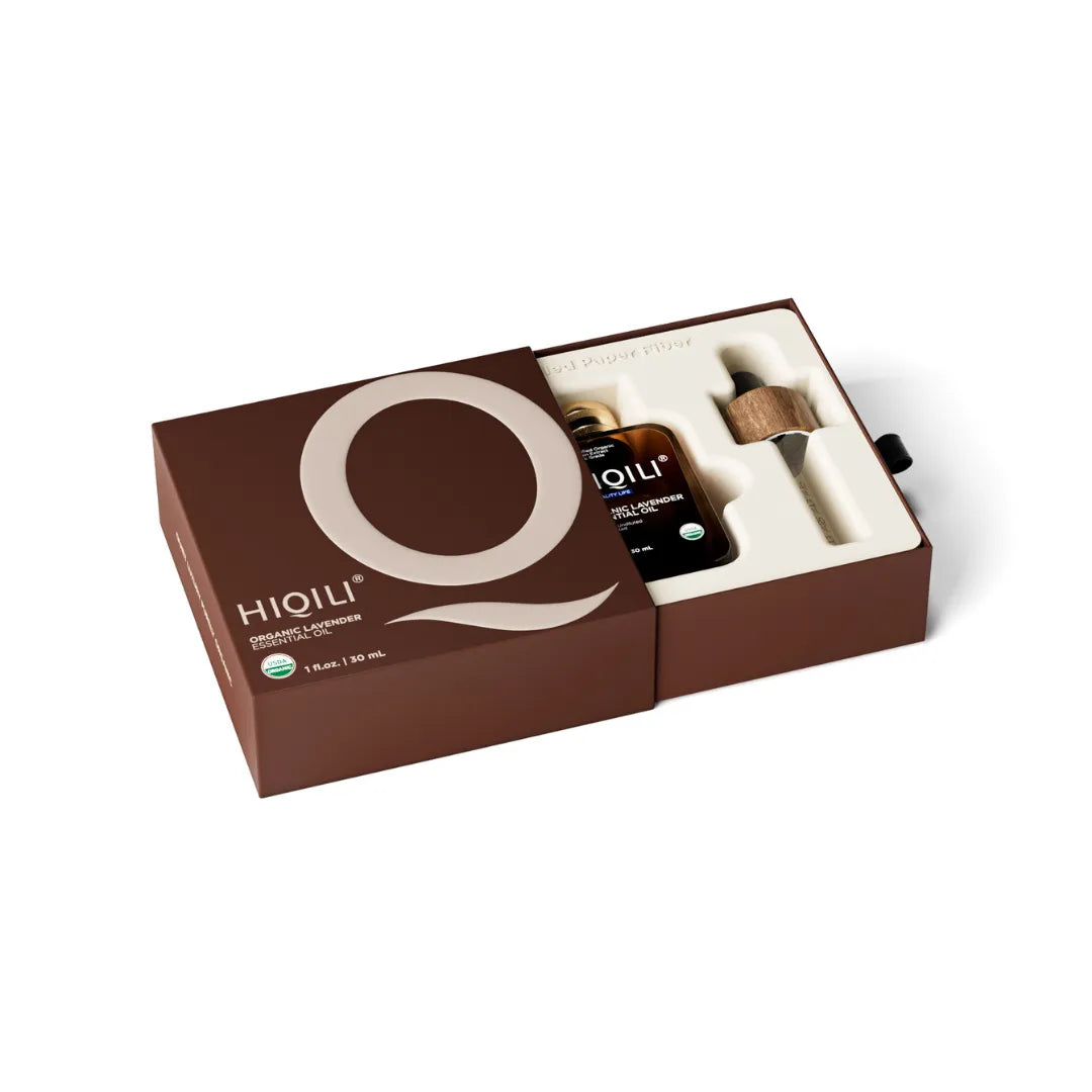 HIQILI 100% Pure Organic Lavender Essential Oil