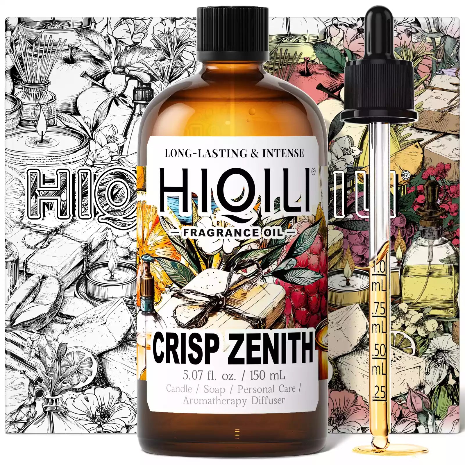HIQILI Crisp Zenith Fragrance Oil 5.07 fl. oz. / 150 mL