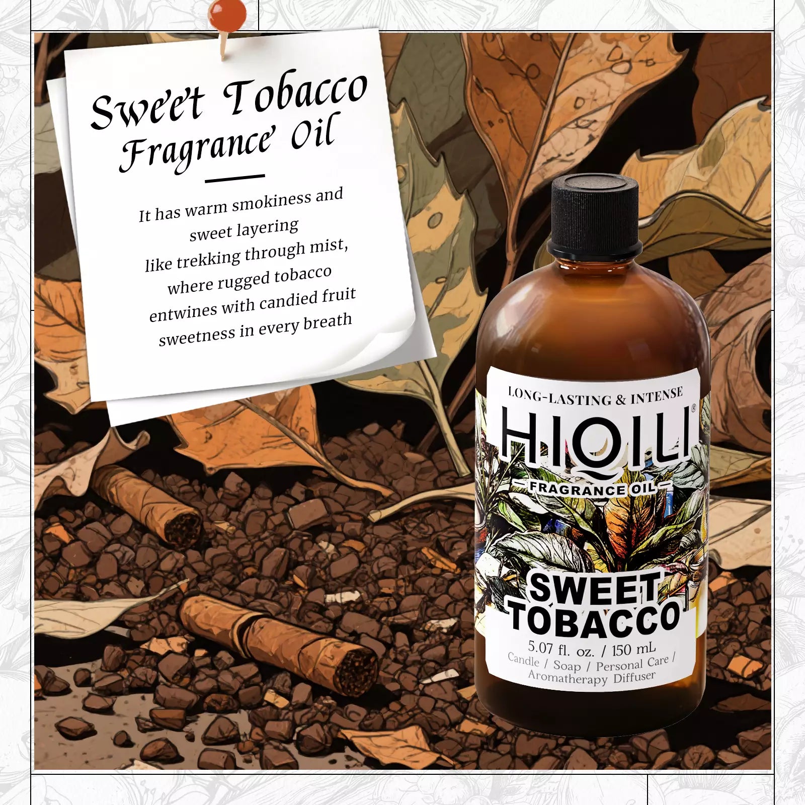 Sweet Tobacco Fragrance Oil