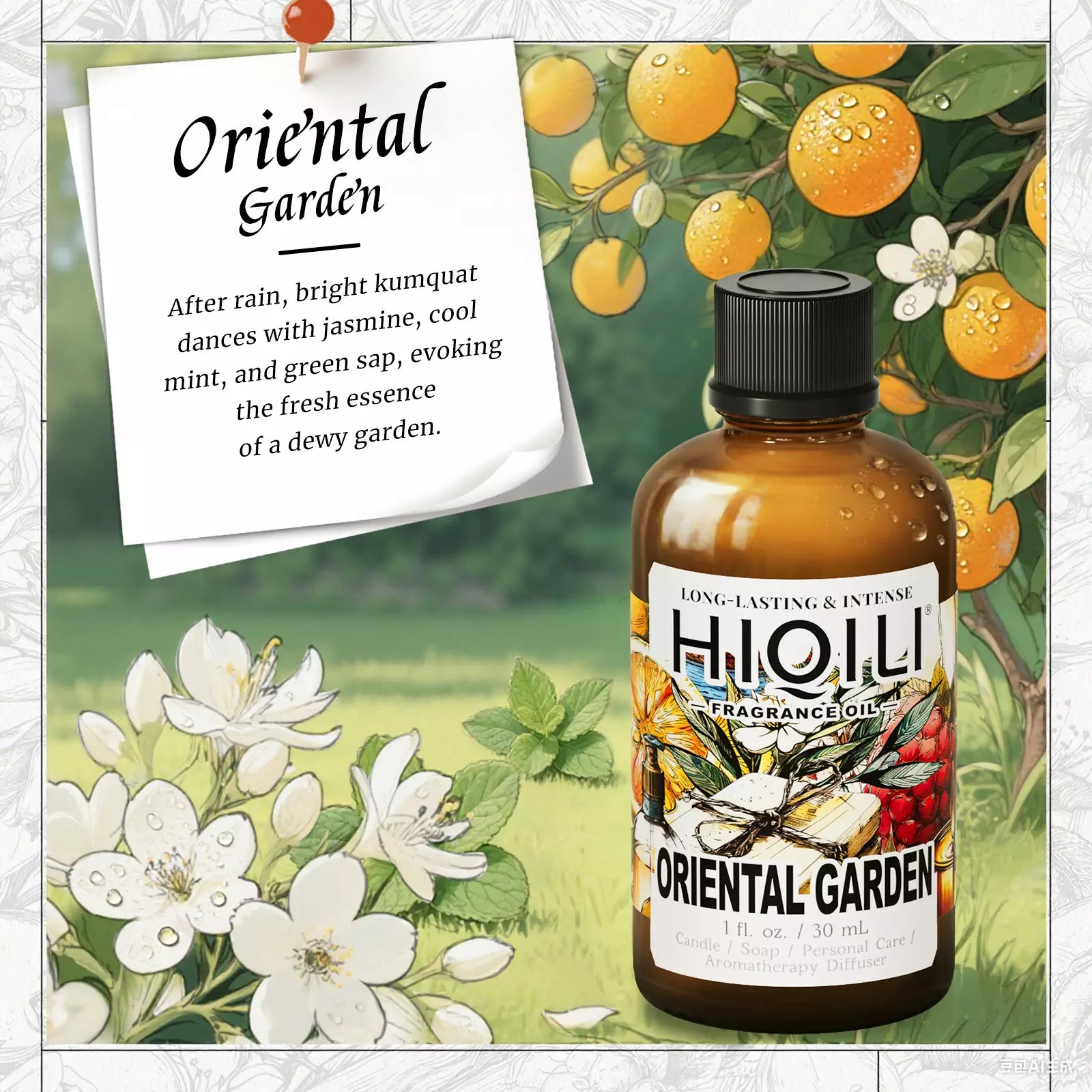 Oriental Garden Fragrance Oil