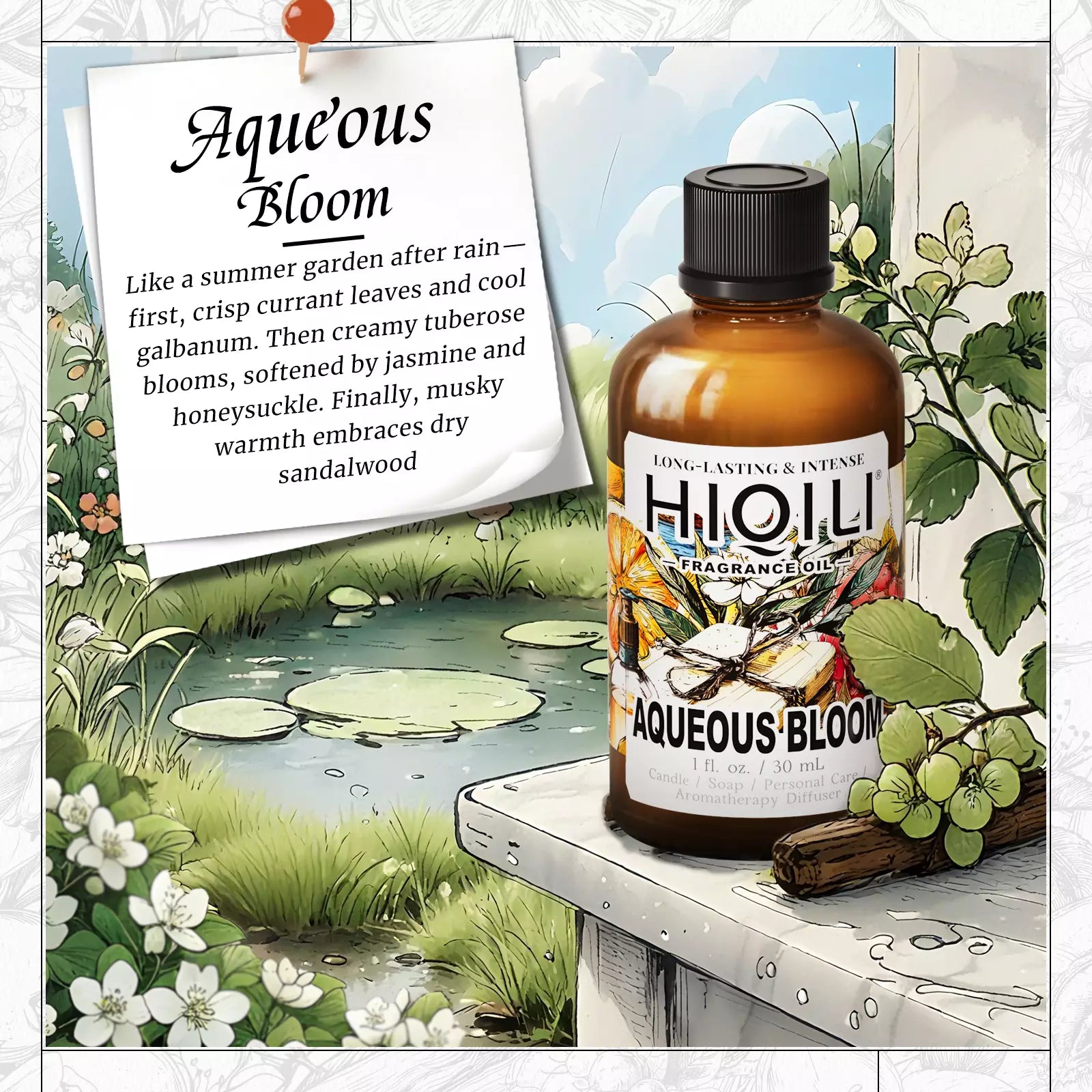 Aqueous Bloom Fragrance Oil