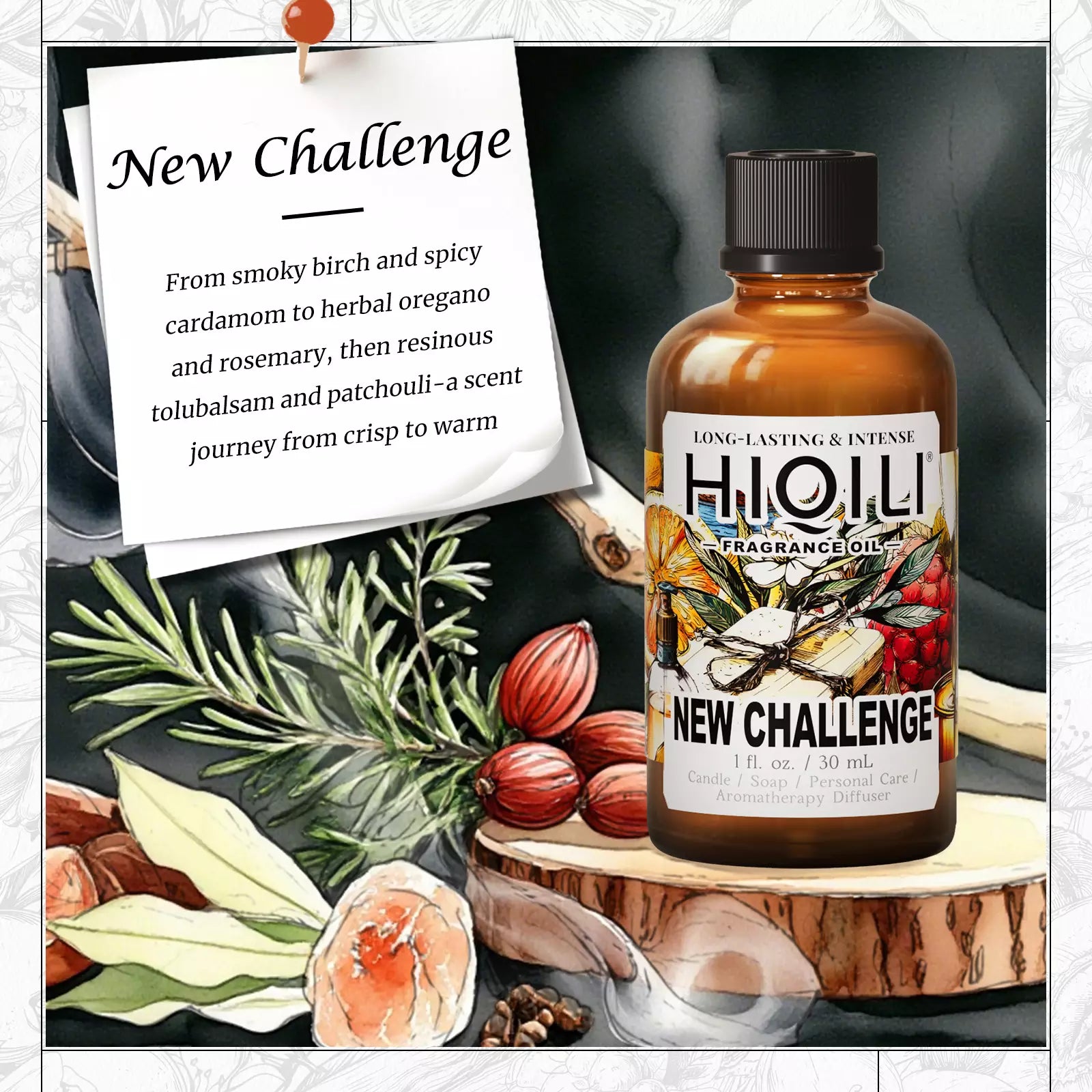 HIQILI New Challenge Fragrance Oil