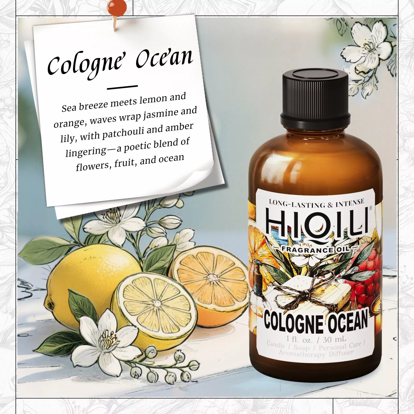 Cologne Ocean Fragrance Oil