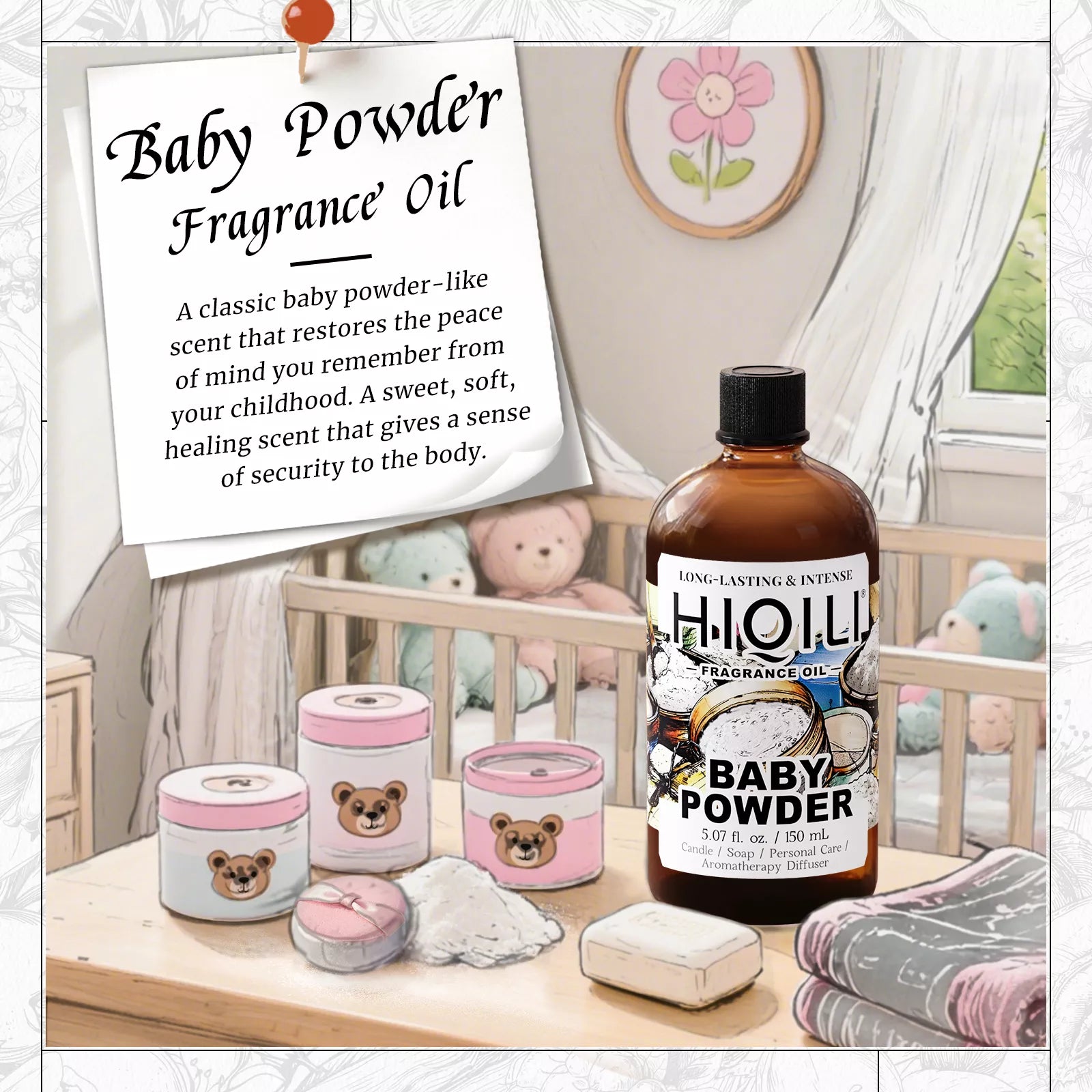 Baby Powder Fragrance Oil