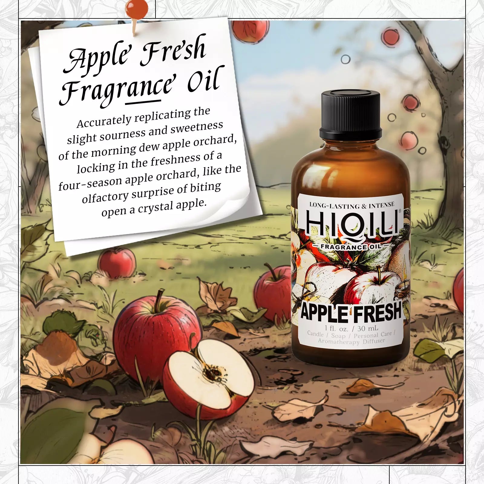 Apple Fresh Fragrance Oil