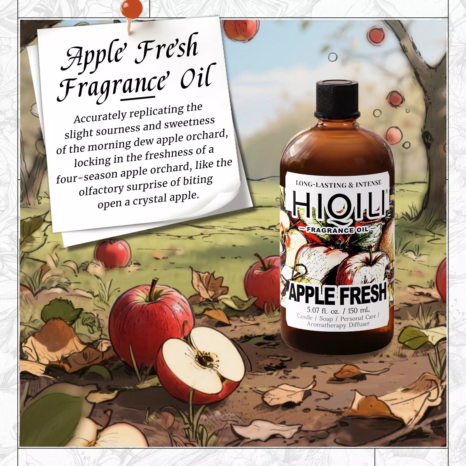Apple Fresh Fragrance Oil