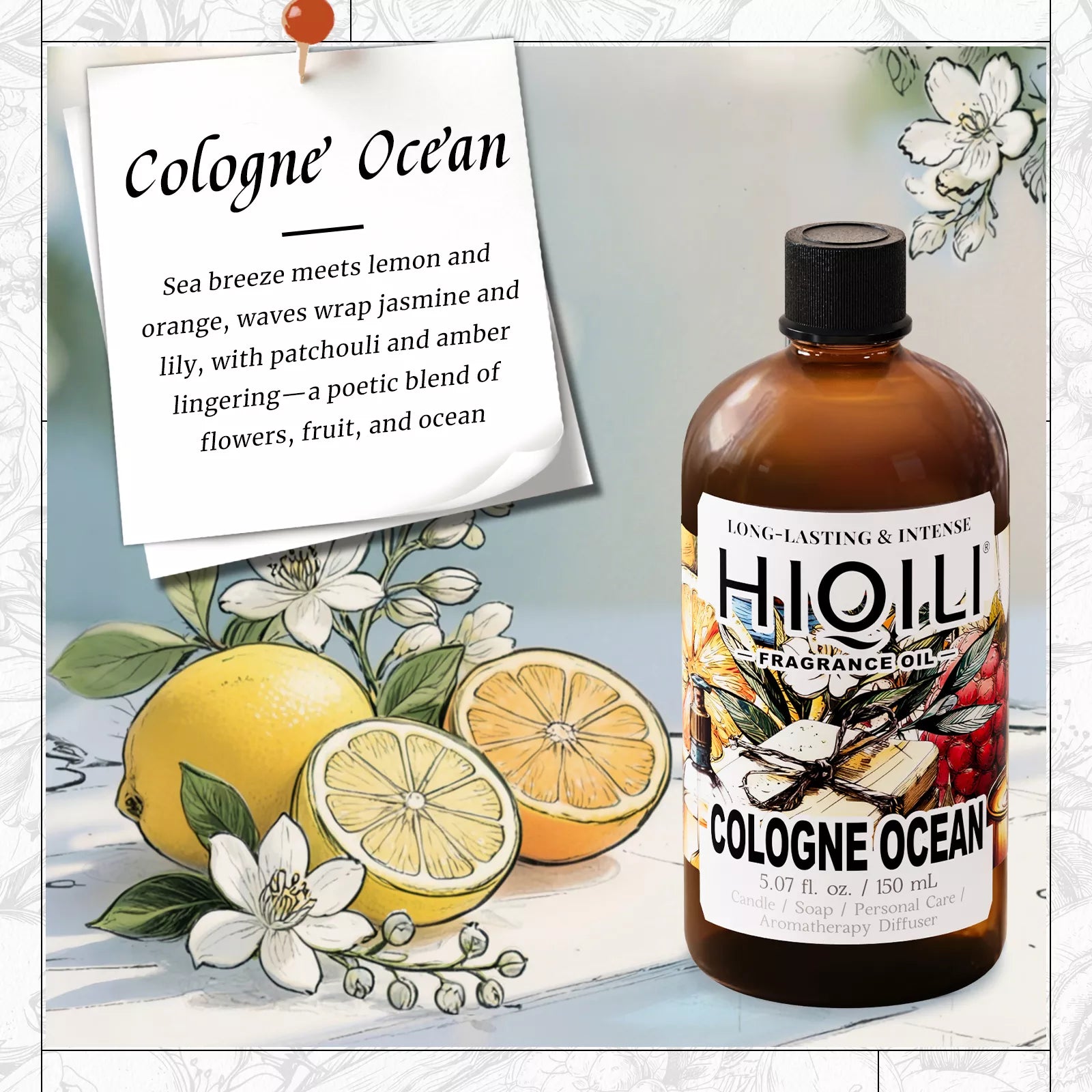 Cologne Ocean Fragrance Oil