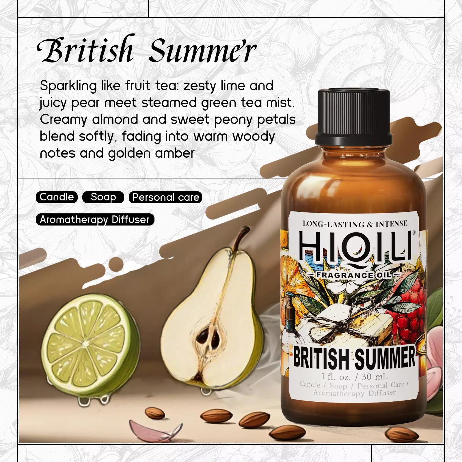 British Summer Fragrance Oil