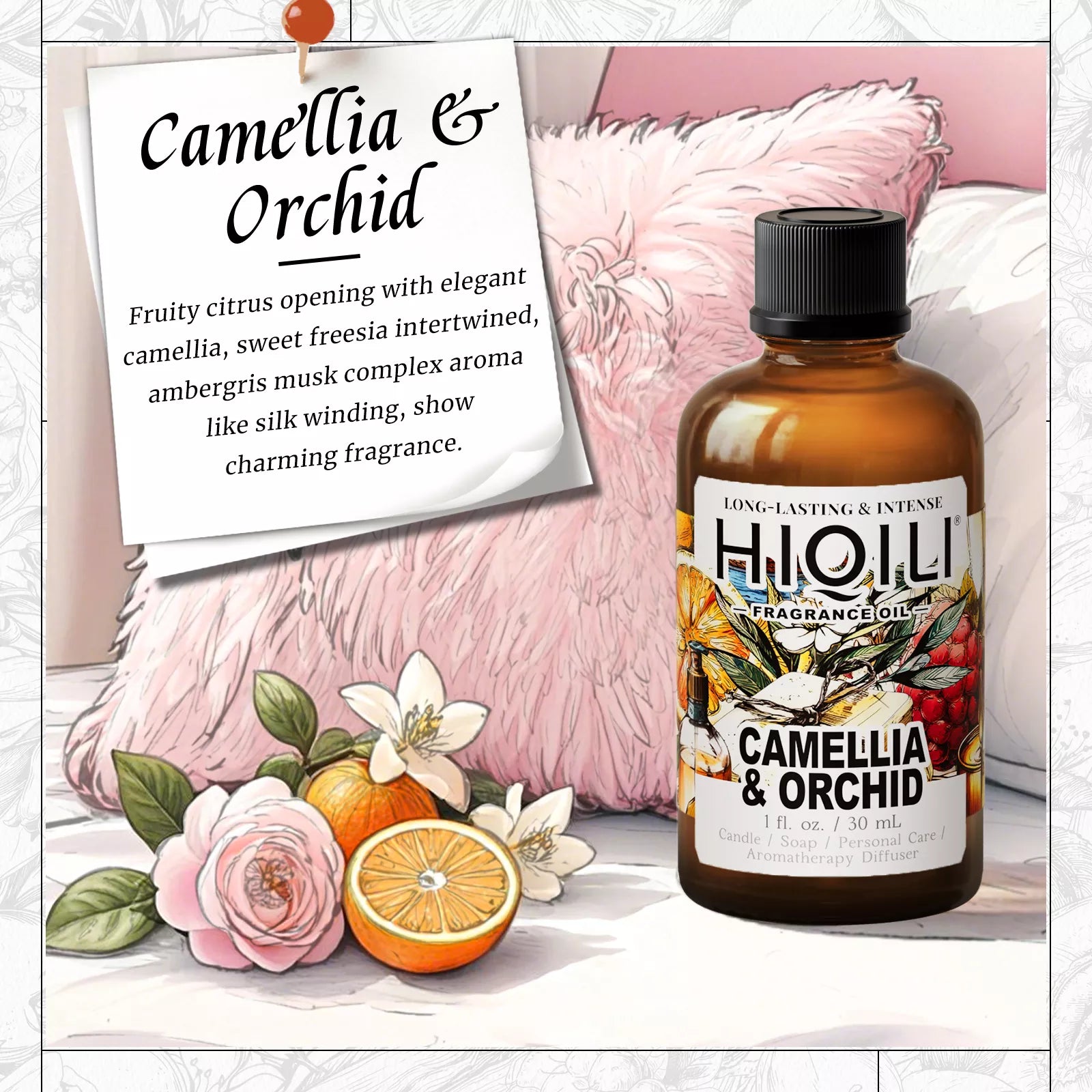 Camellia & Orchid Fragrance Oil