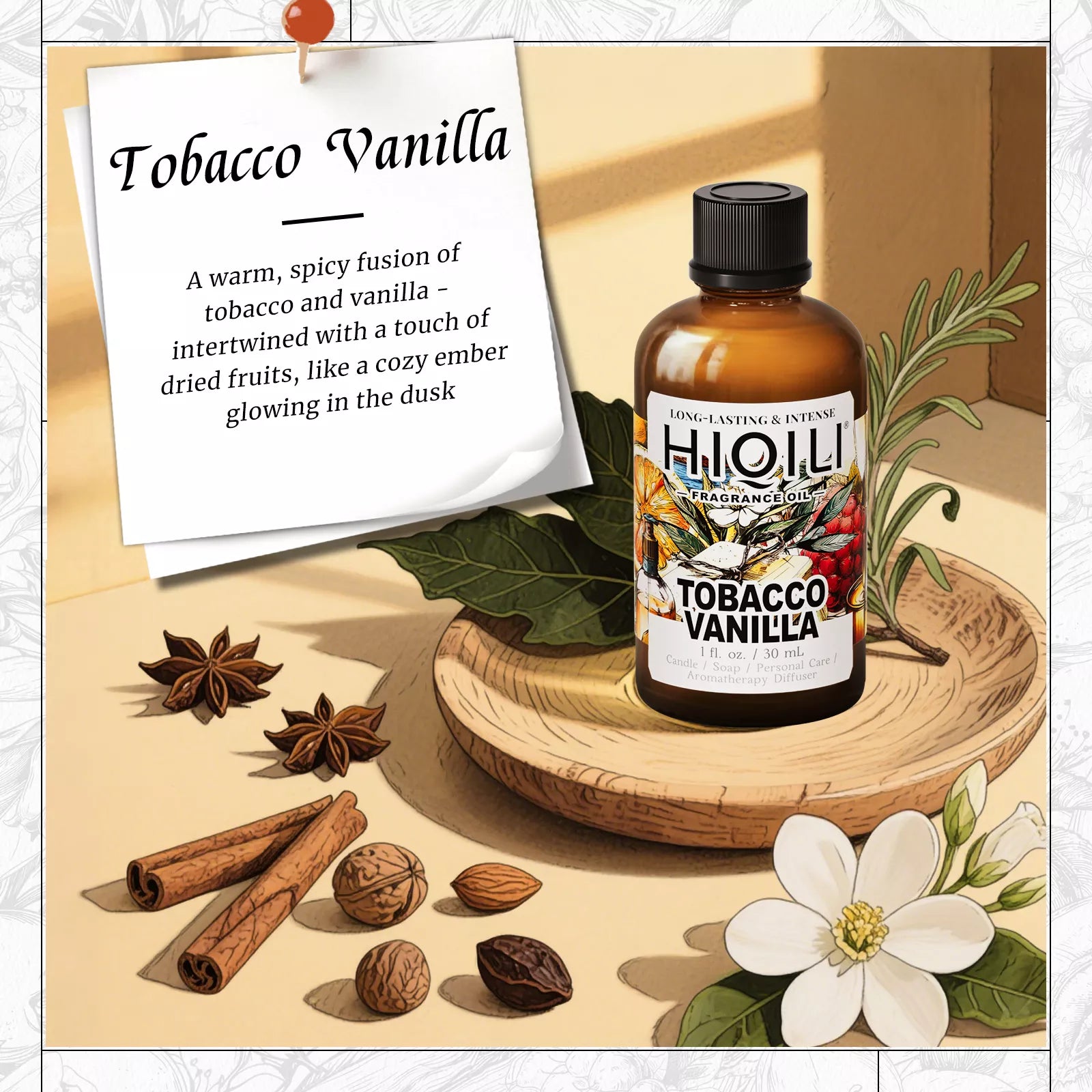 Tobacco Vanilla Fragrance Oil