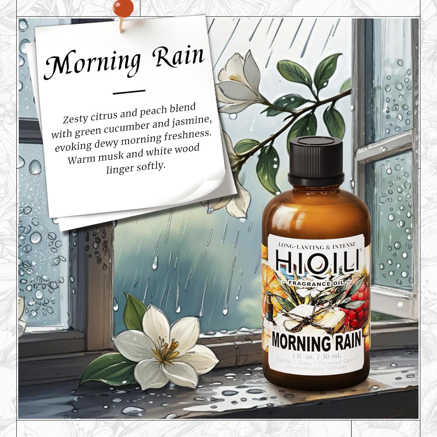 HIQILI Morning Rain Fragrance Oil