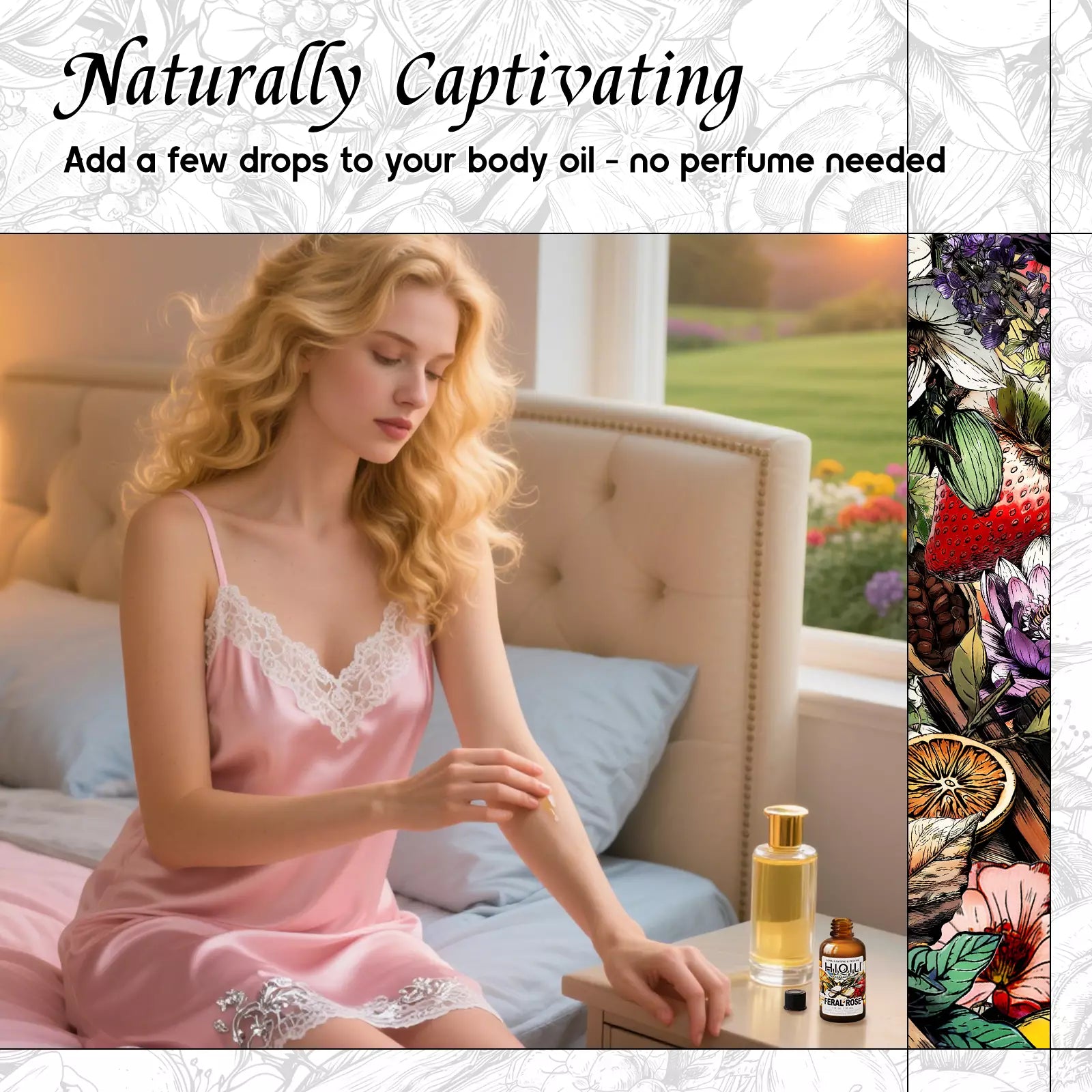 HIQILI Feral Rose Fragrance Oil