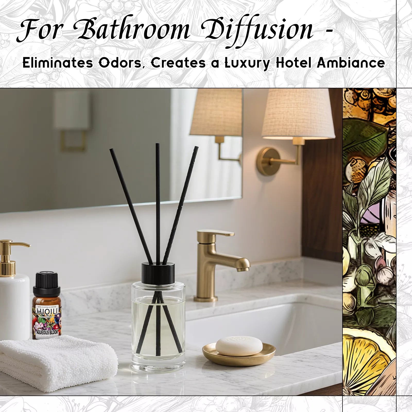 Aqueous Bloom Diffuser Oil