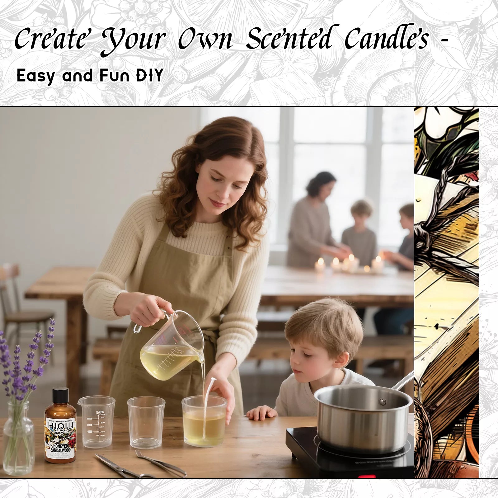 Honeyed Sandalwood Fragrance Oil