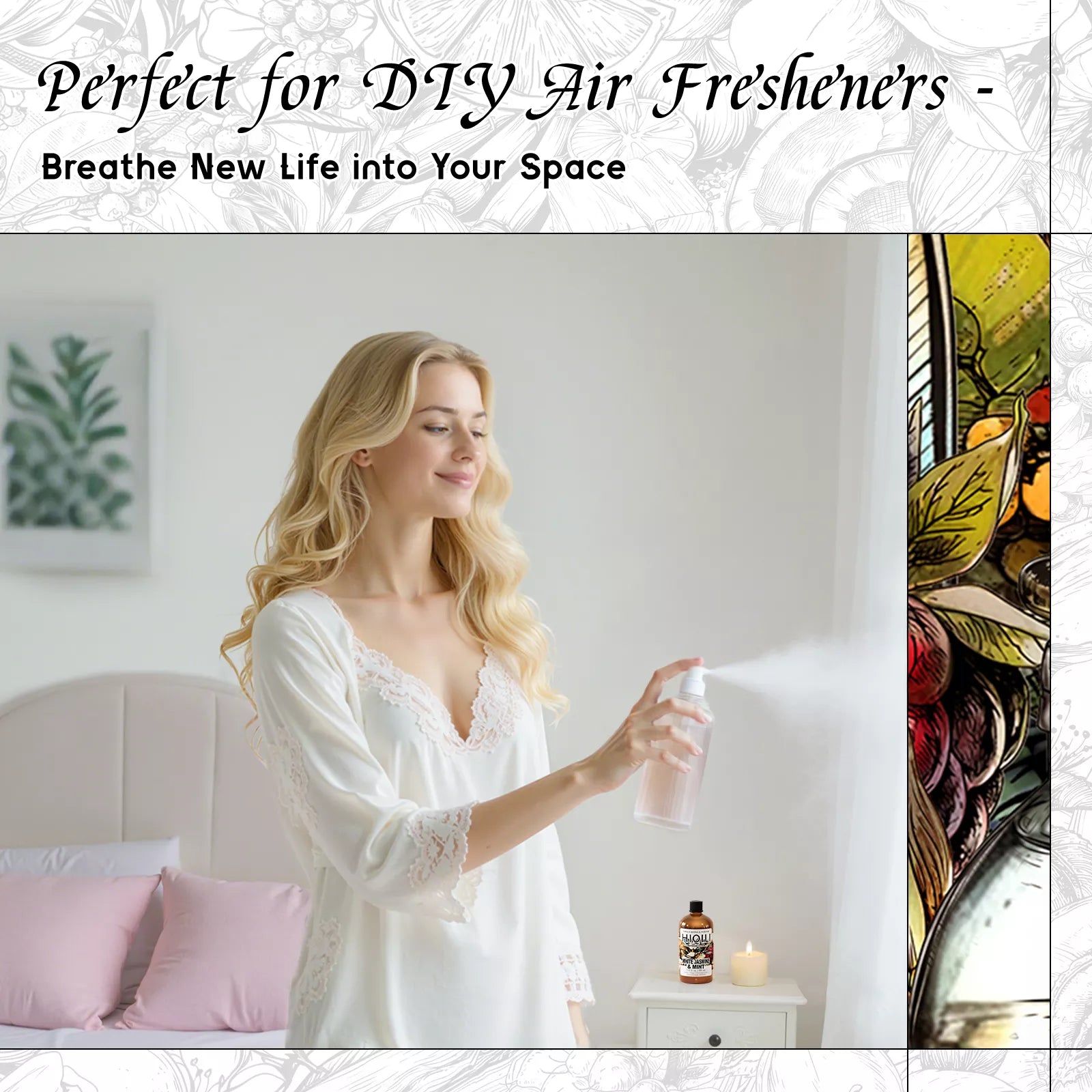 White Jasmine & Mint Fragrance Oil