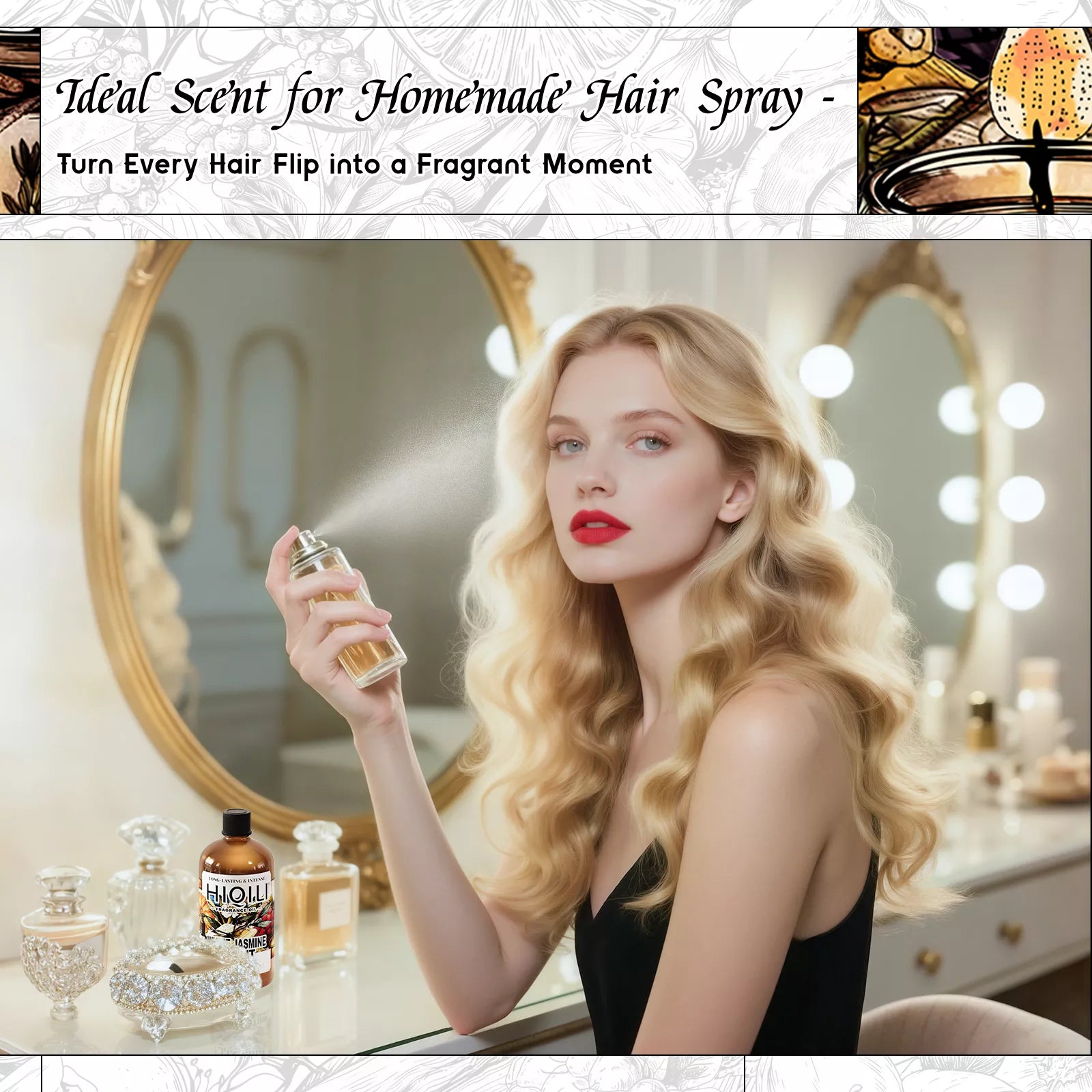 White Jasmine & Mint Fragrance Oil