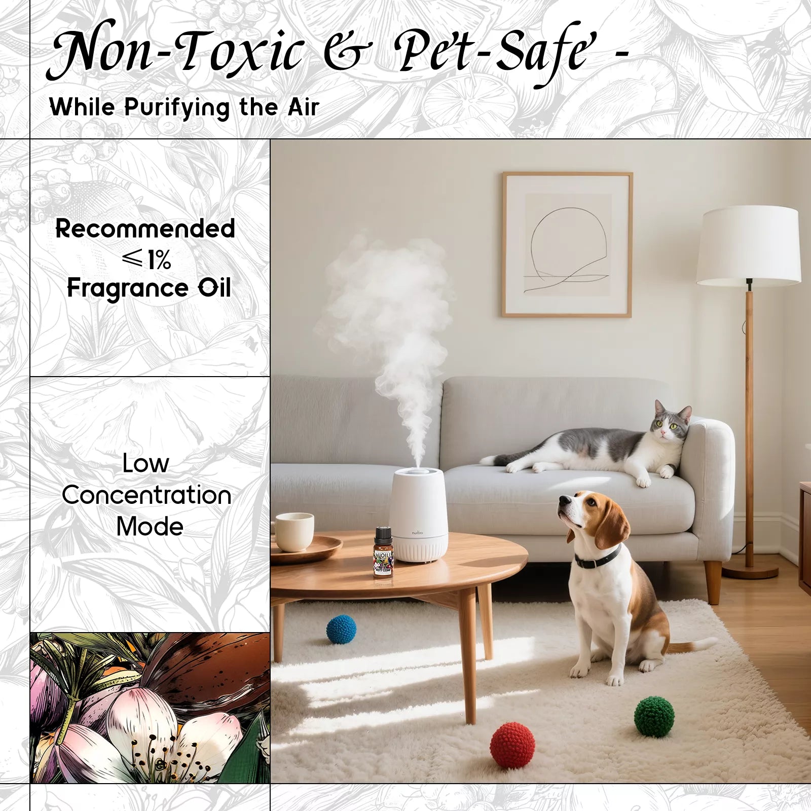 Misty Cedar Diffuser Oil