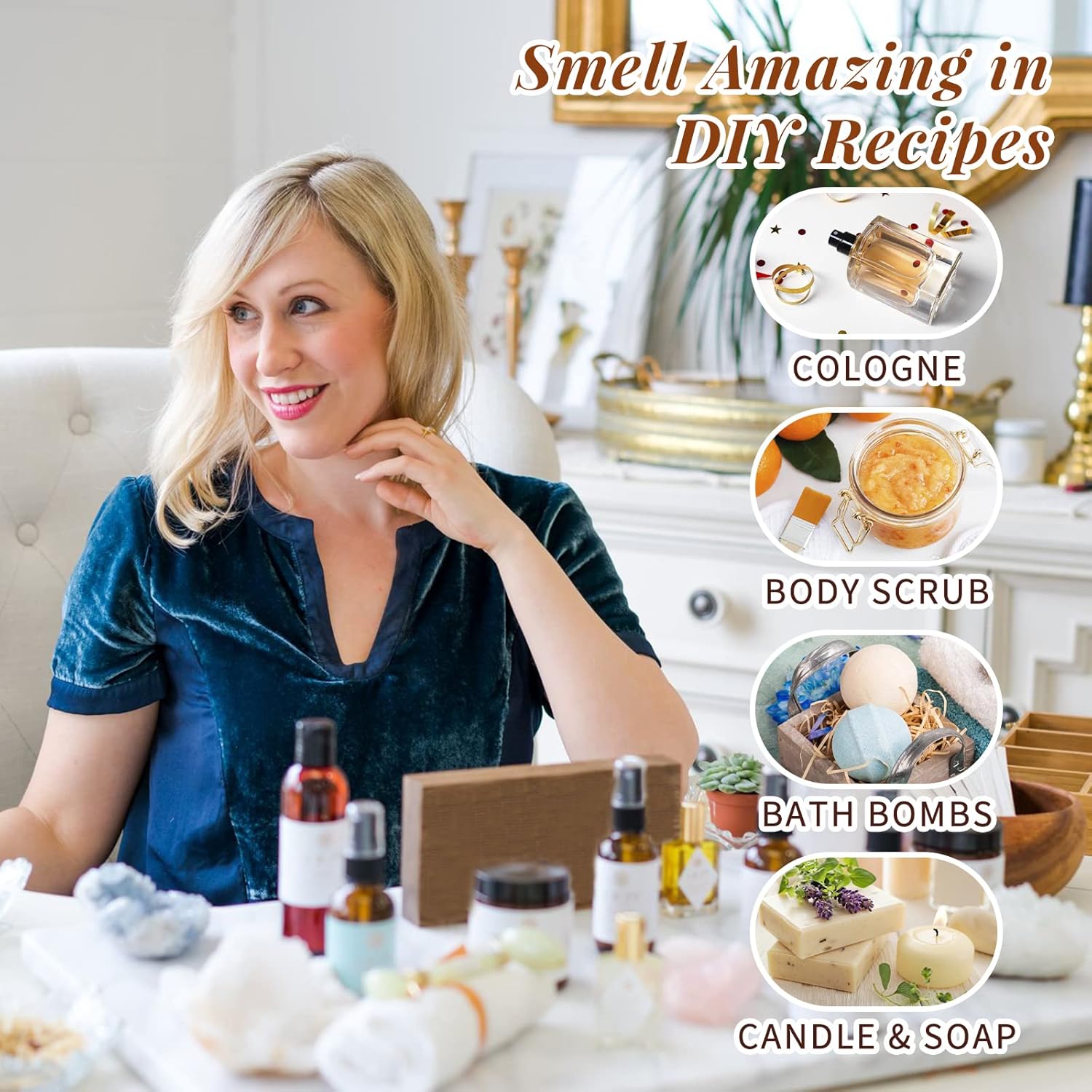 HIQILI Perfect Women Fragrance Oil Set 6x10ml