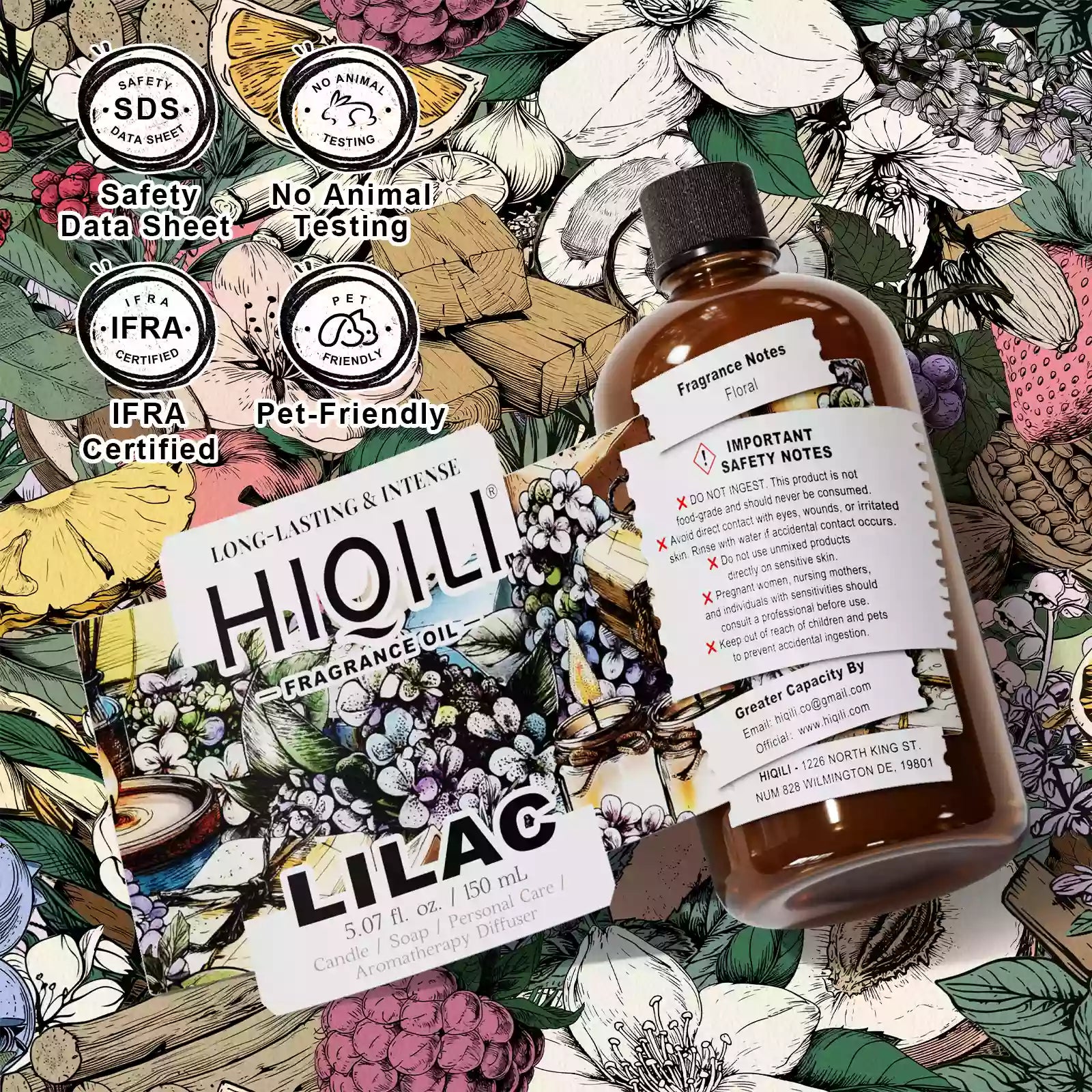 HIQILI Lilac Fragrance Oil