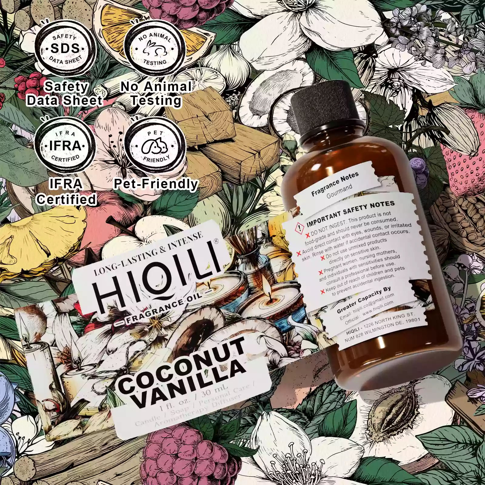 Coconut Vanilla Fragrance Oil