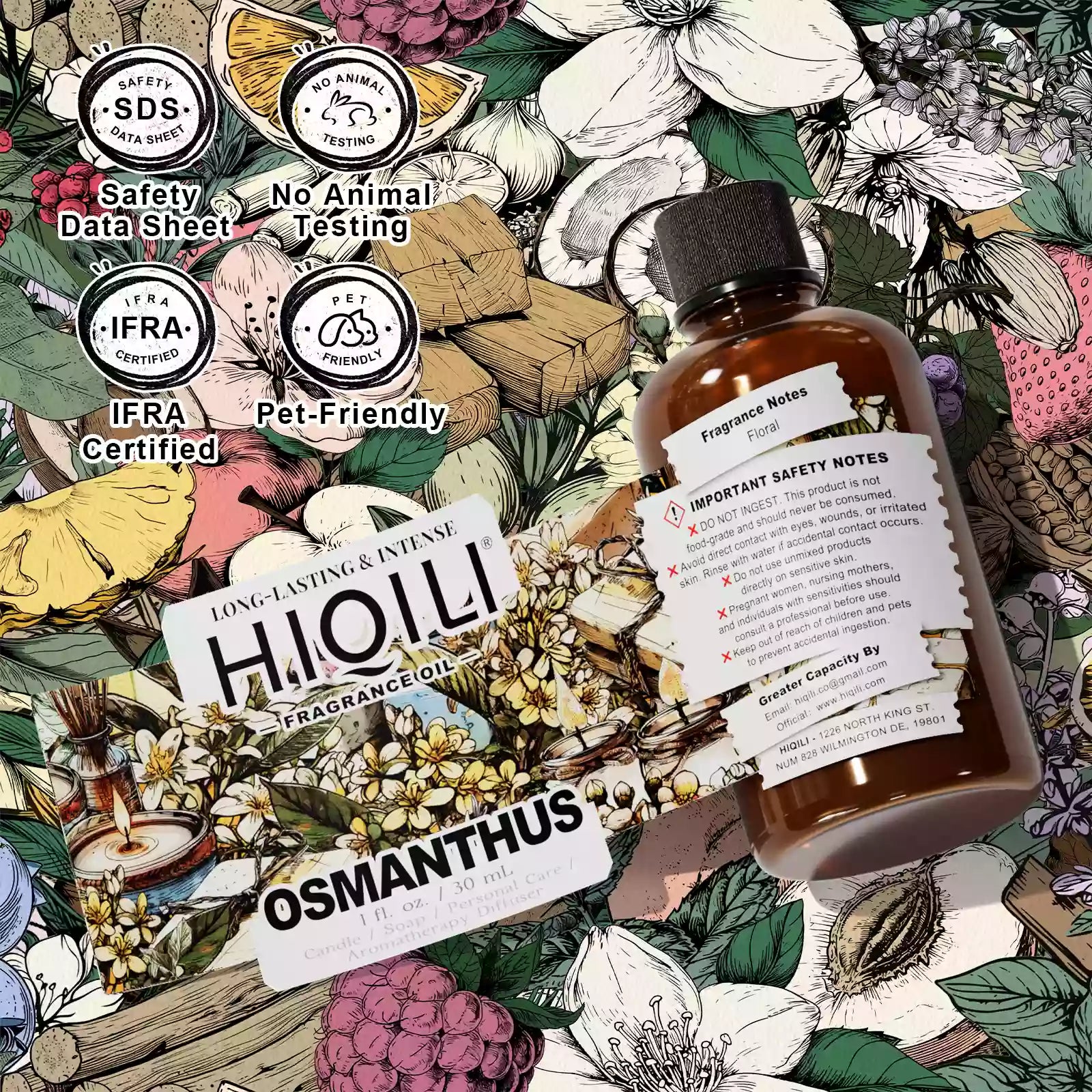 HIQILI Osmanthus Fragrance Oil