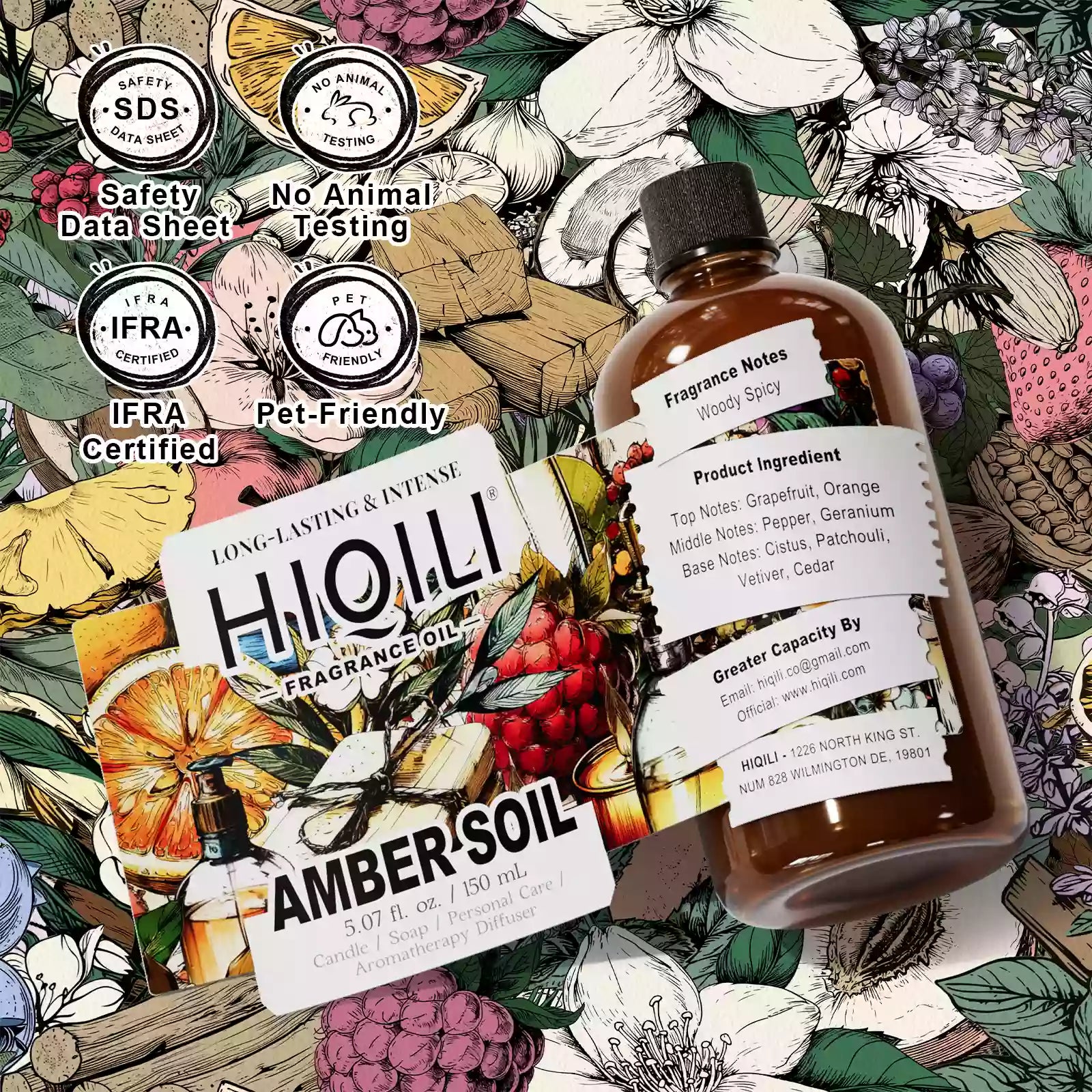 Amber Soil Fragrance Oil