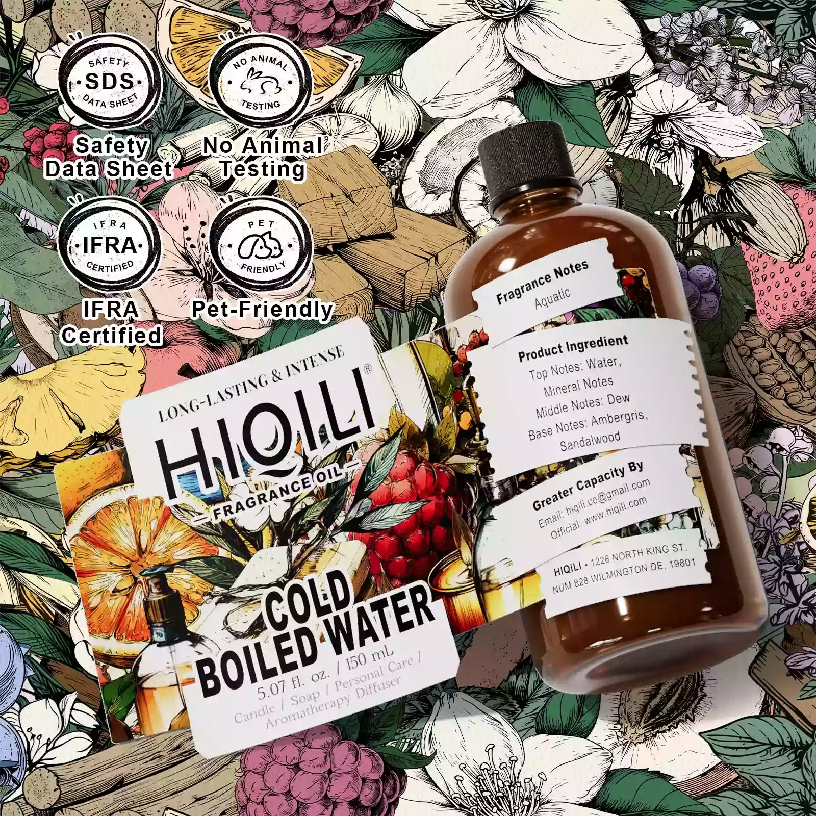 Cold Boiled Water Fragrance Oil