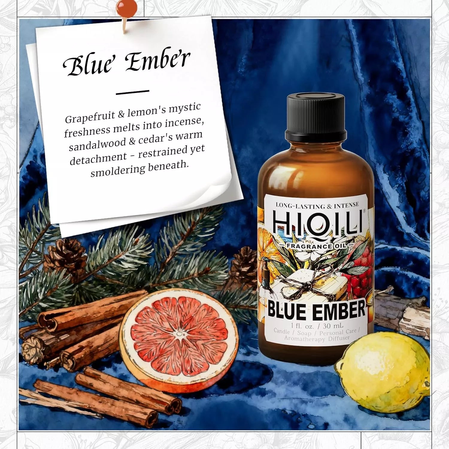 Blue Ember Fragrance Oil