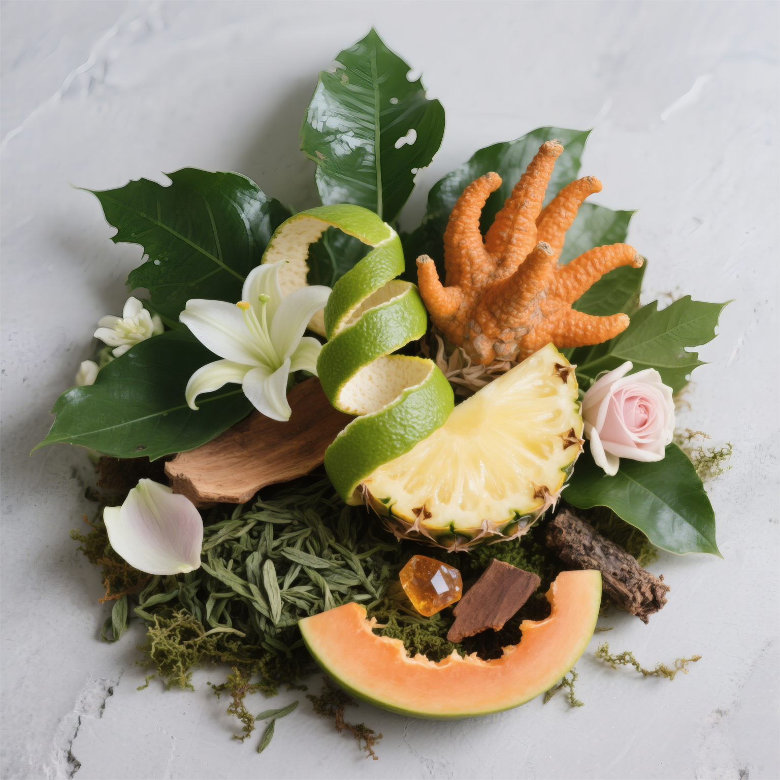 citrus green nexus fragrance oil scent composition