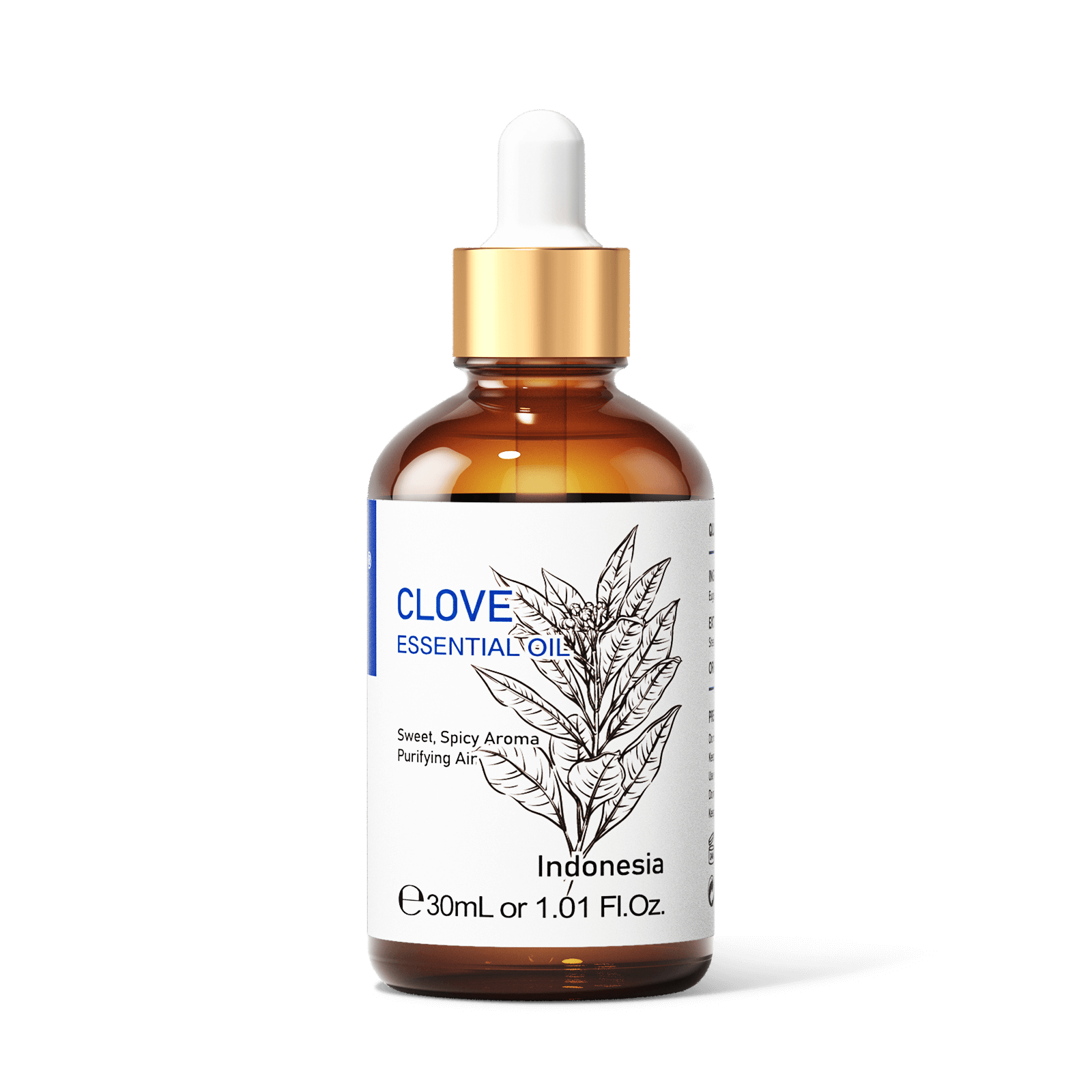 HIQILI Clove Essential Oil 1.01 fl. oz. / 30 mL