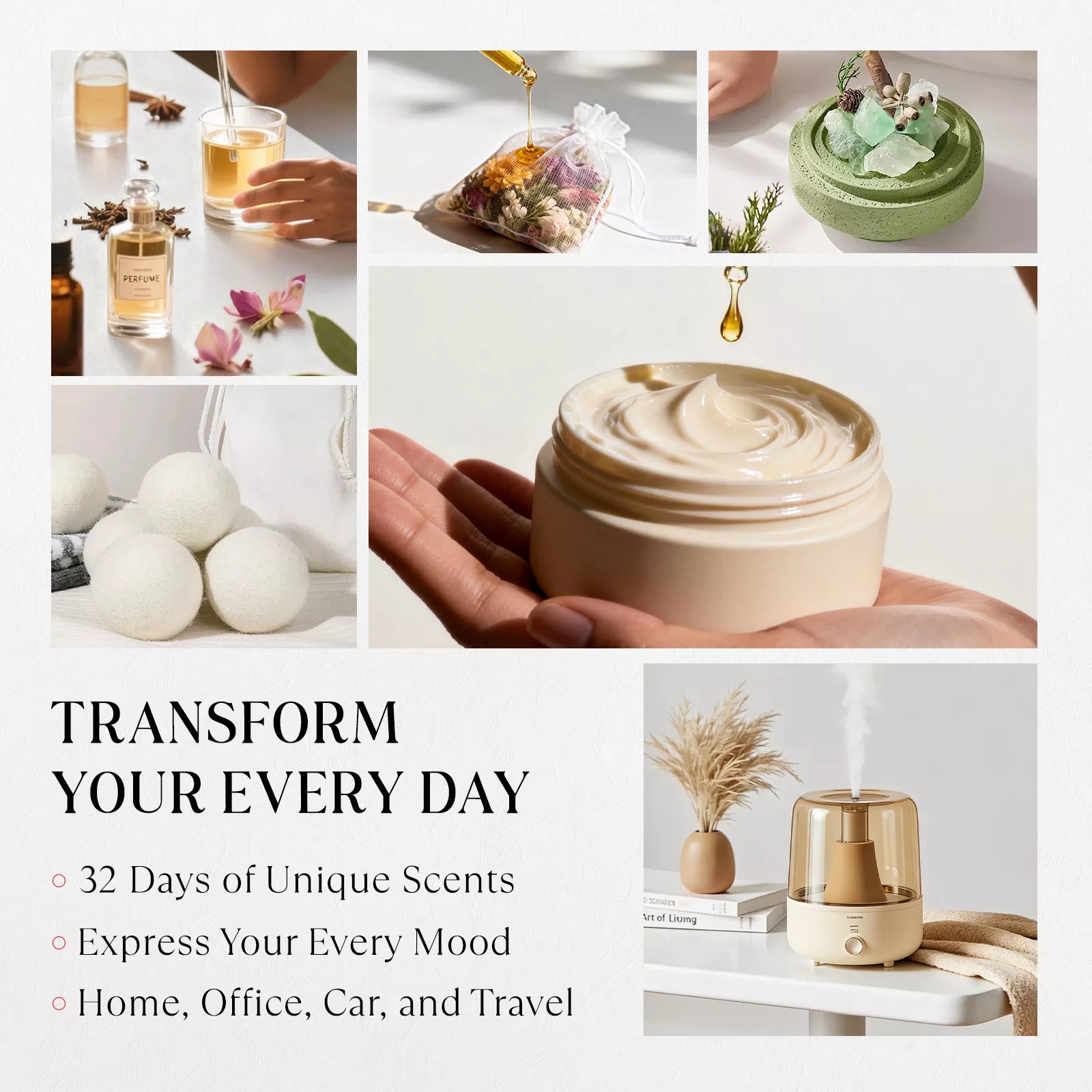 The Olfactory Library: 32pcs Fragrance Discovery Set