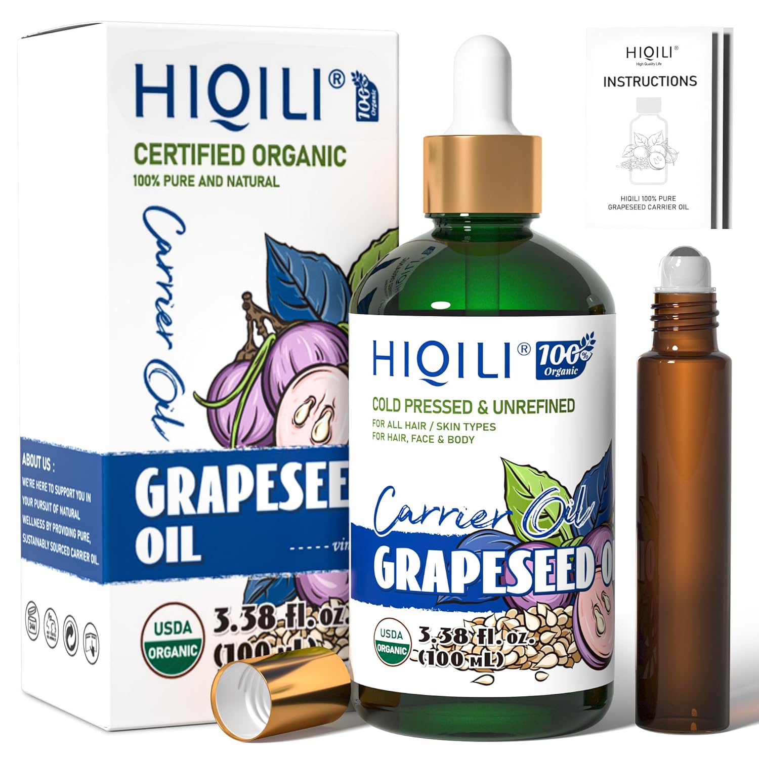 100mL grapeseed oil