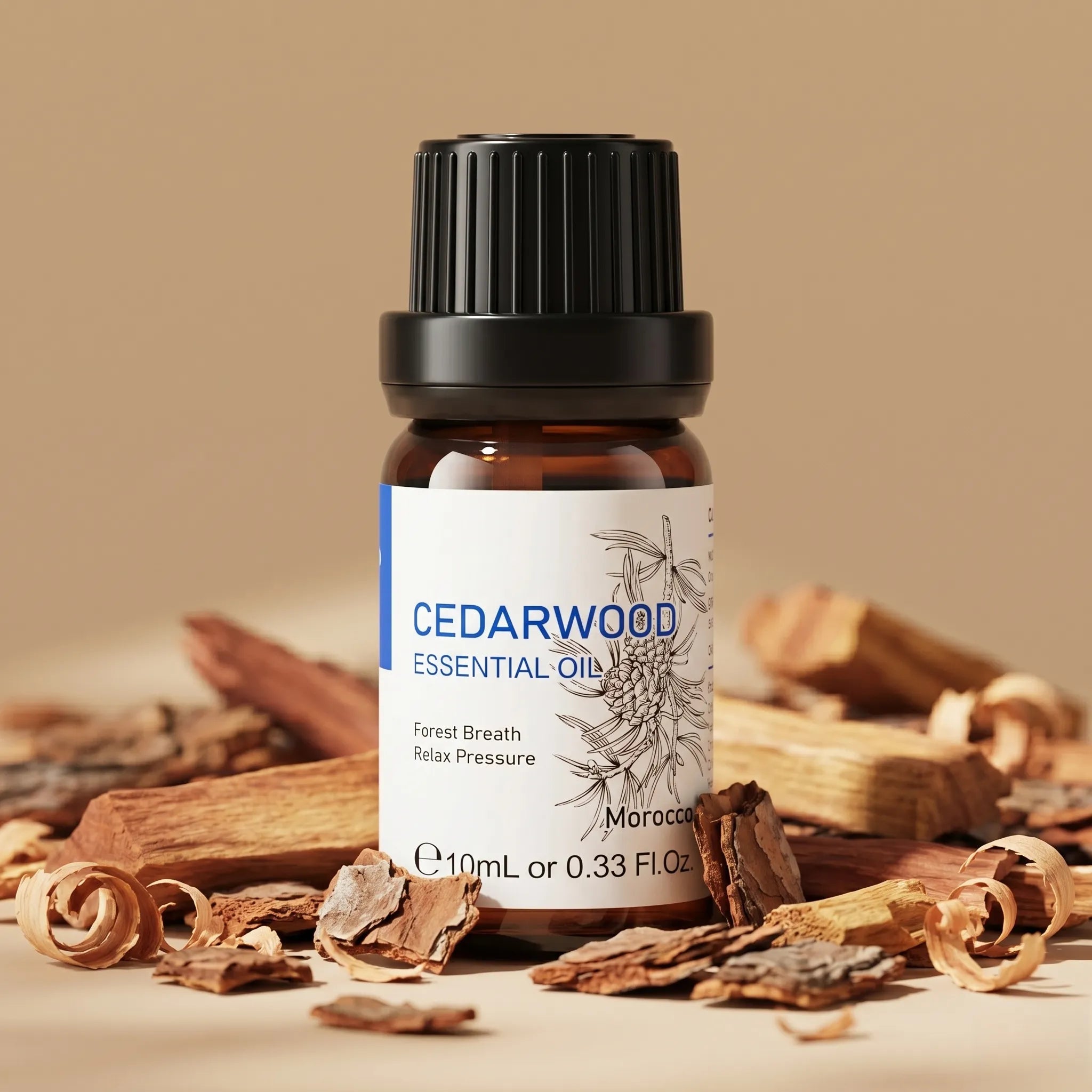 Best Cedarwood Oil for Sleep & Anxiety | Therapeutic Grade