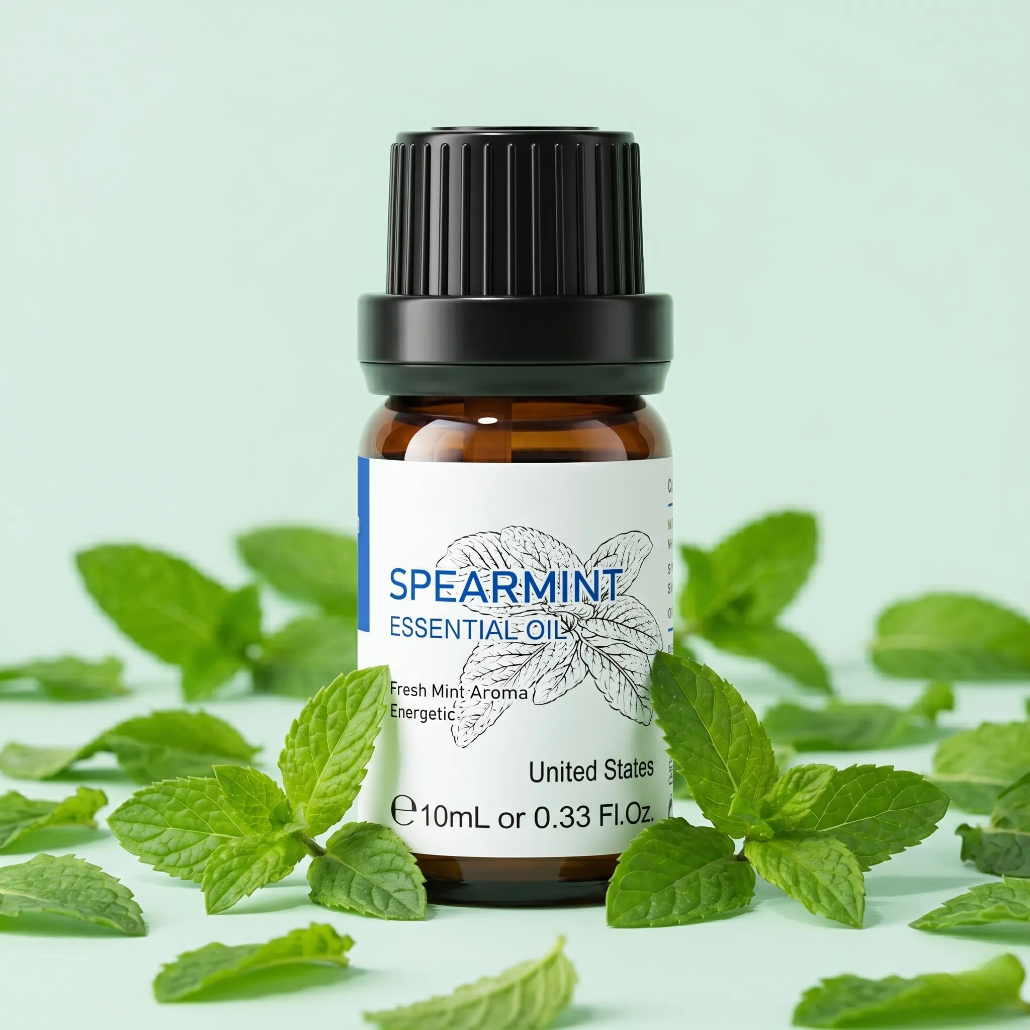 Spearmint Essential Oil for PCOS Facial Hair Reduction