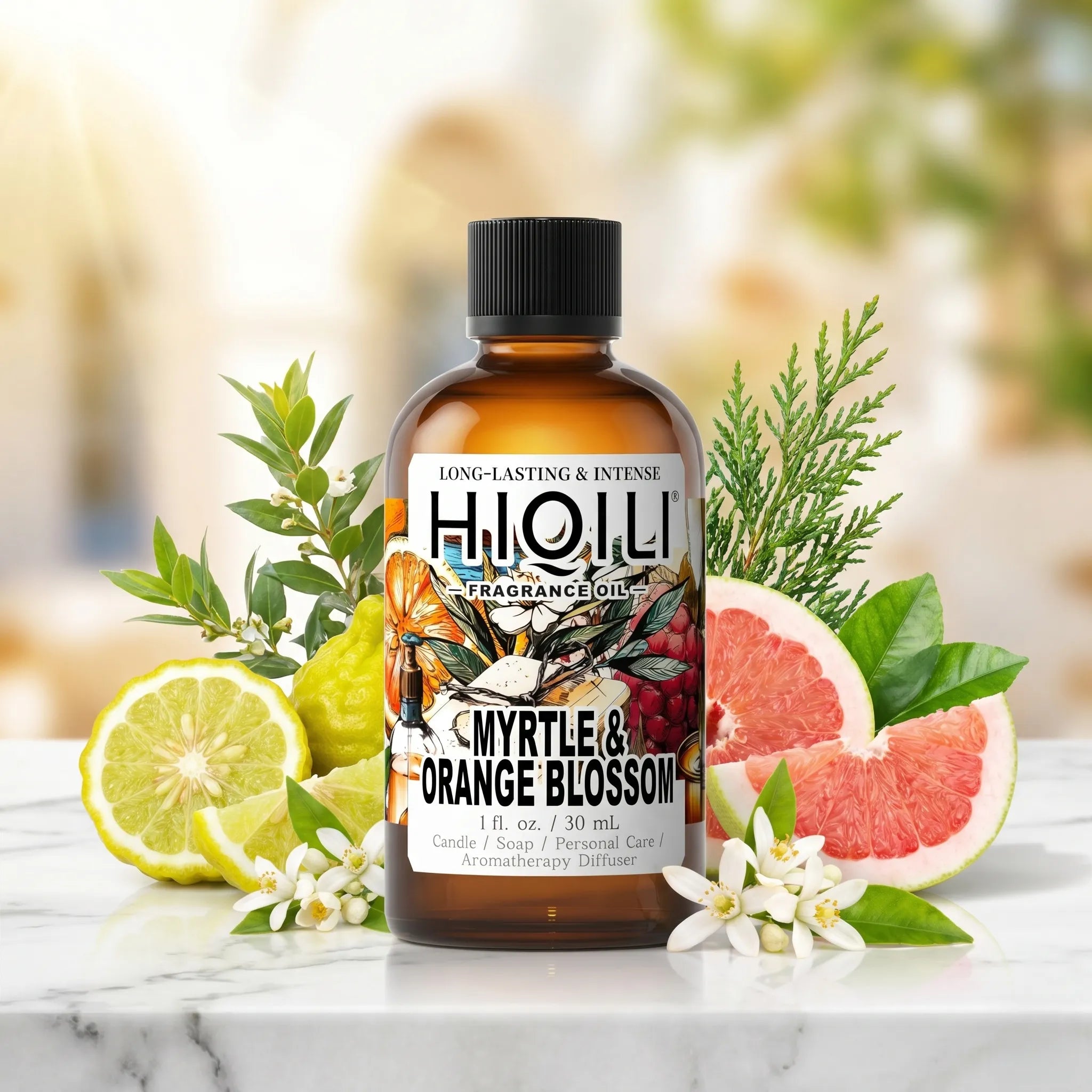 麗華 BEAUTY OIL 18ml×5個 Bergamot & Orange Blossom Oil — Terra Bella Vibes | HIQILI