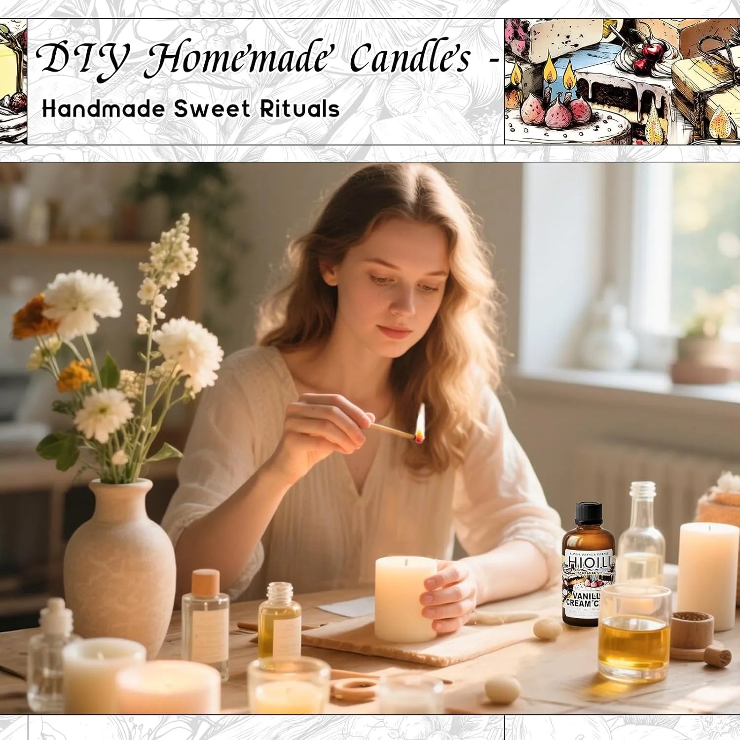 Vanilla Cream Cake Fragrance Oil