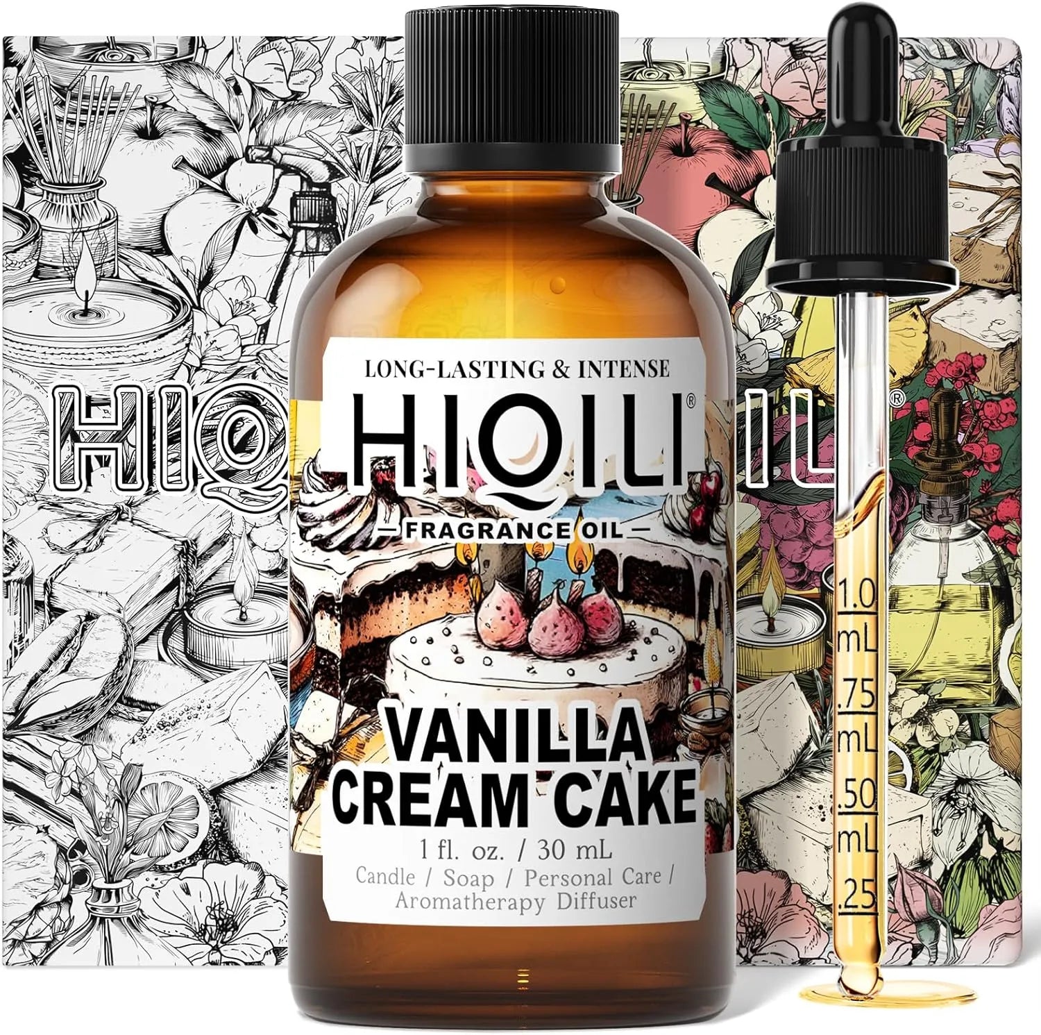 hiqili-30ml-vanilla-cream-cake-fragrance-oil