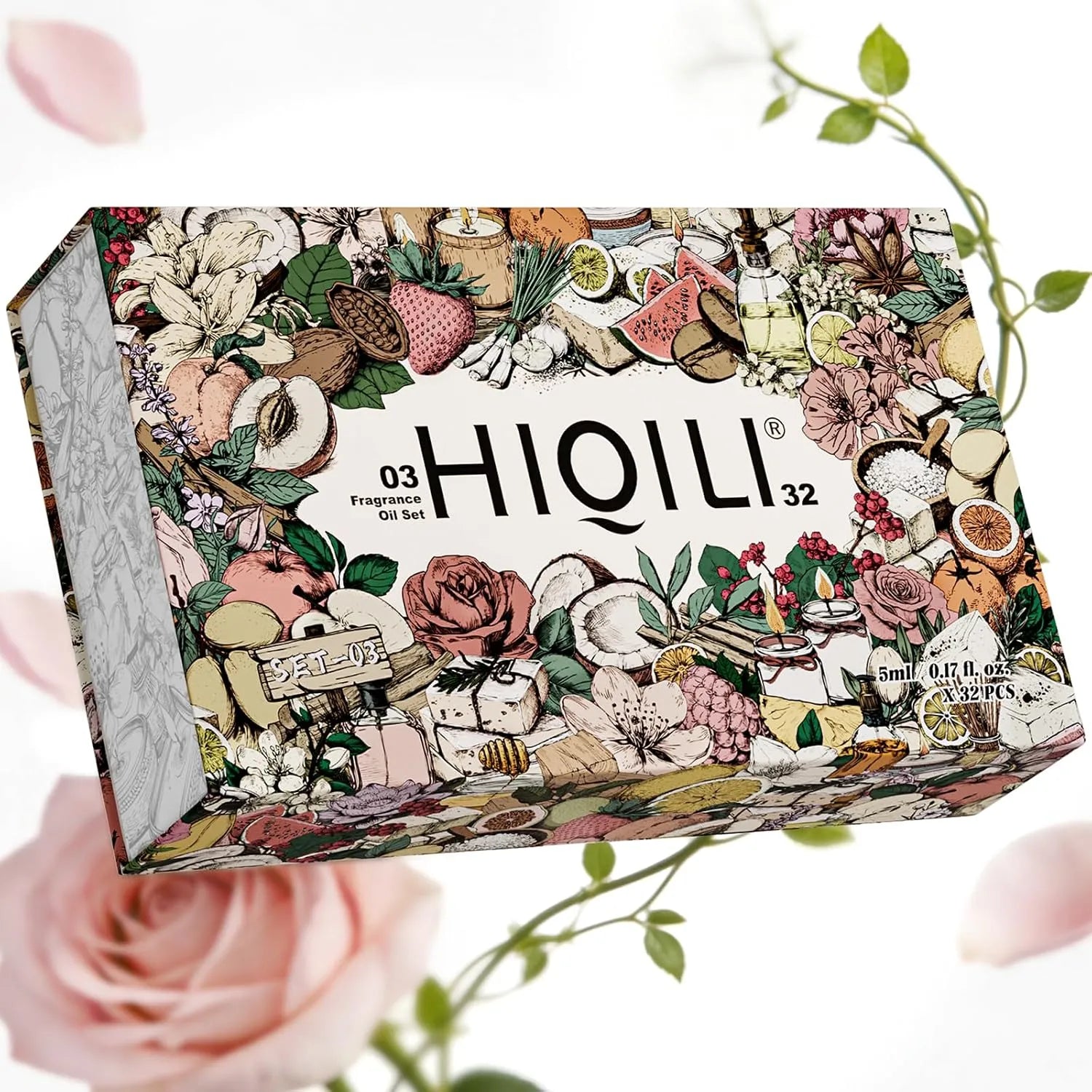 HIQILI 32-Piece Fragrance Oil Set for Diffusers & DIY – HIQILI