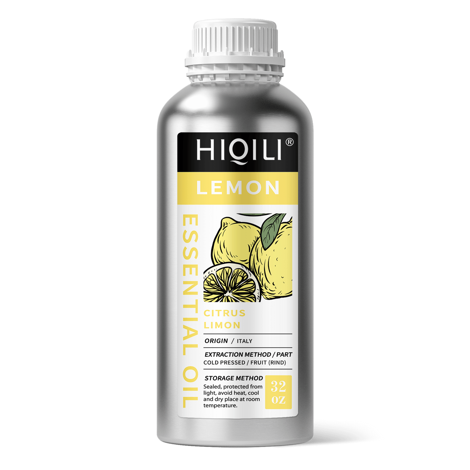 HIQILI Lemon Essential Oil 32 fl.oz. / 1000 mL