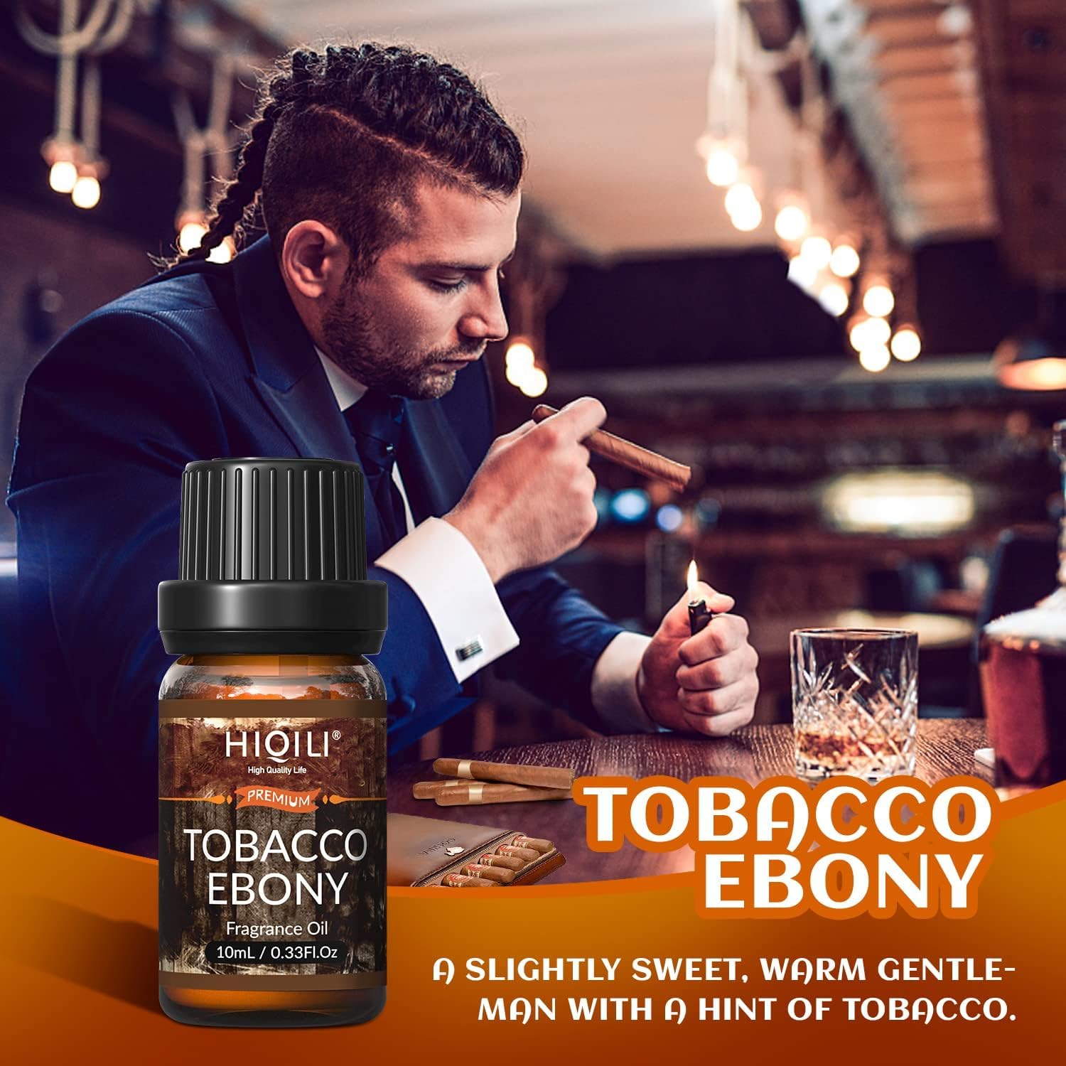 HIQILI Men Fragrance Oil Set 6x10ml