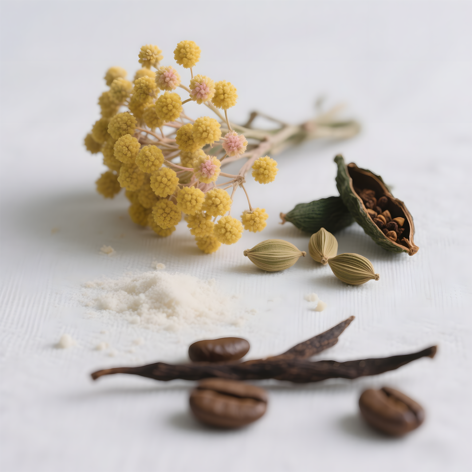 mimosa cardamom fragrance oil scent composition