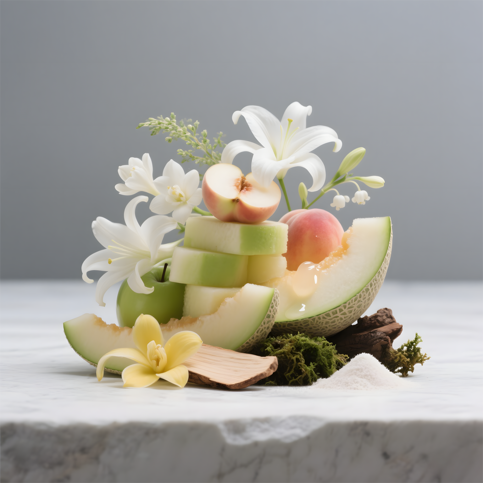 peach nectar garden fragrance oil scent composition