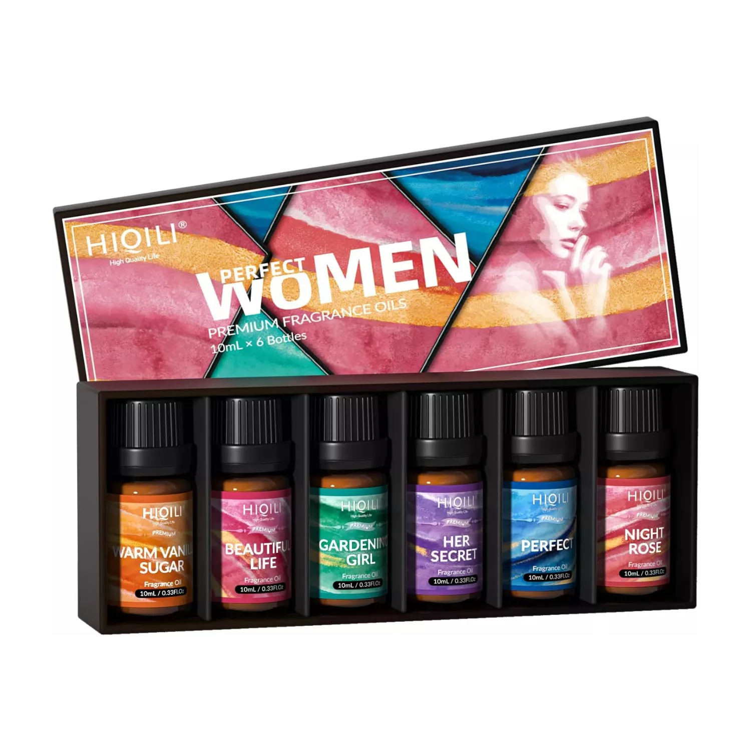 HIQILI Perfect Women Fragrance Oil Set 6x10ml