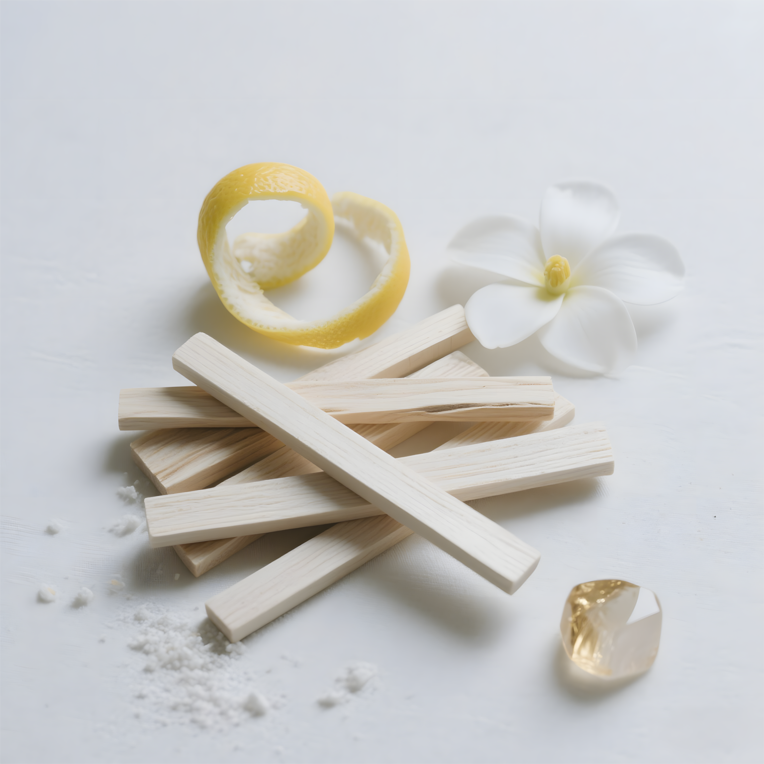 white sandalwood fragrance oil scent composition