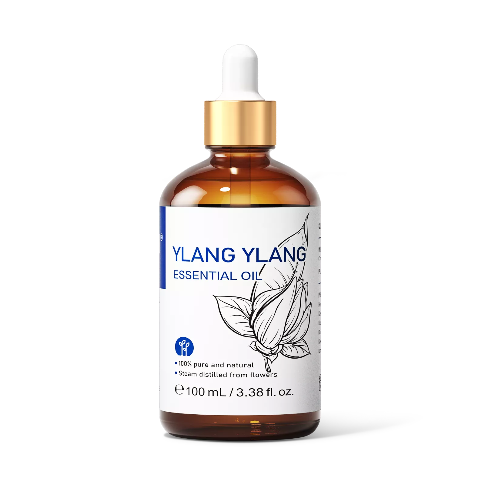 HIQILI Ylang-Ylang Essential Oil 3.38 fl. oz. / 100 mL
