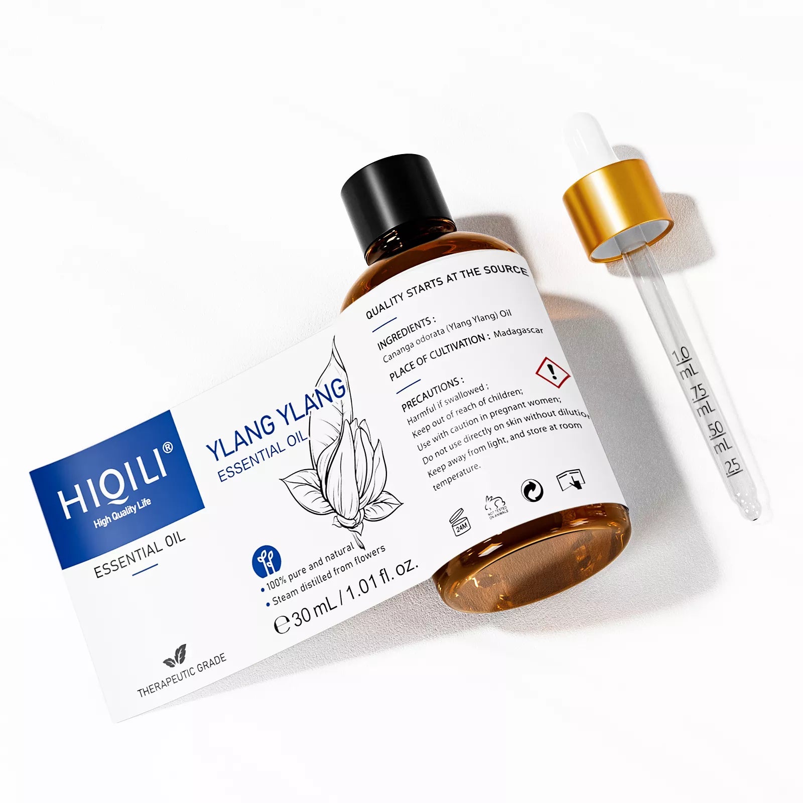 HIQILI Ylang-Ylang Essential Oil