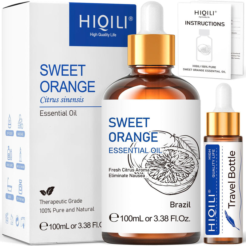 HIQILI Natural Premium Cinnamon Essential Oils for Diffuser Skin