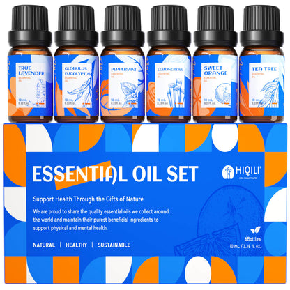 New Essential Oils Set, 6pcs x 10ML