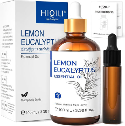 Lemon Eucalyptus Essential Oil – Fresh Citrus Herbal Aroma for Diffusers, Outdoor Blends & DIY Projects