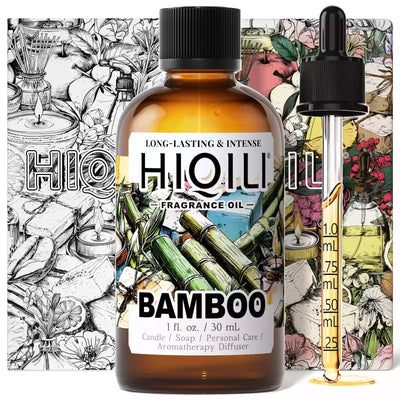 HIQILI Bamboo Fragrance Oil 1.01 fl. oz. / 30 mL